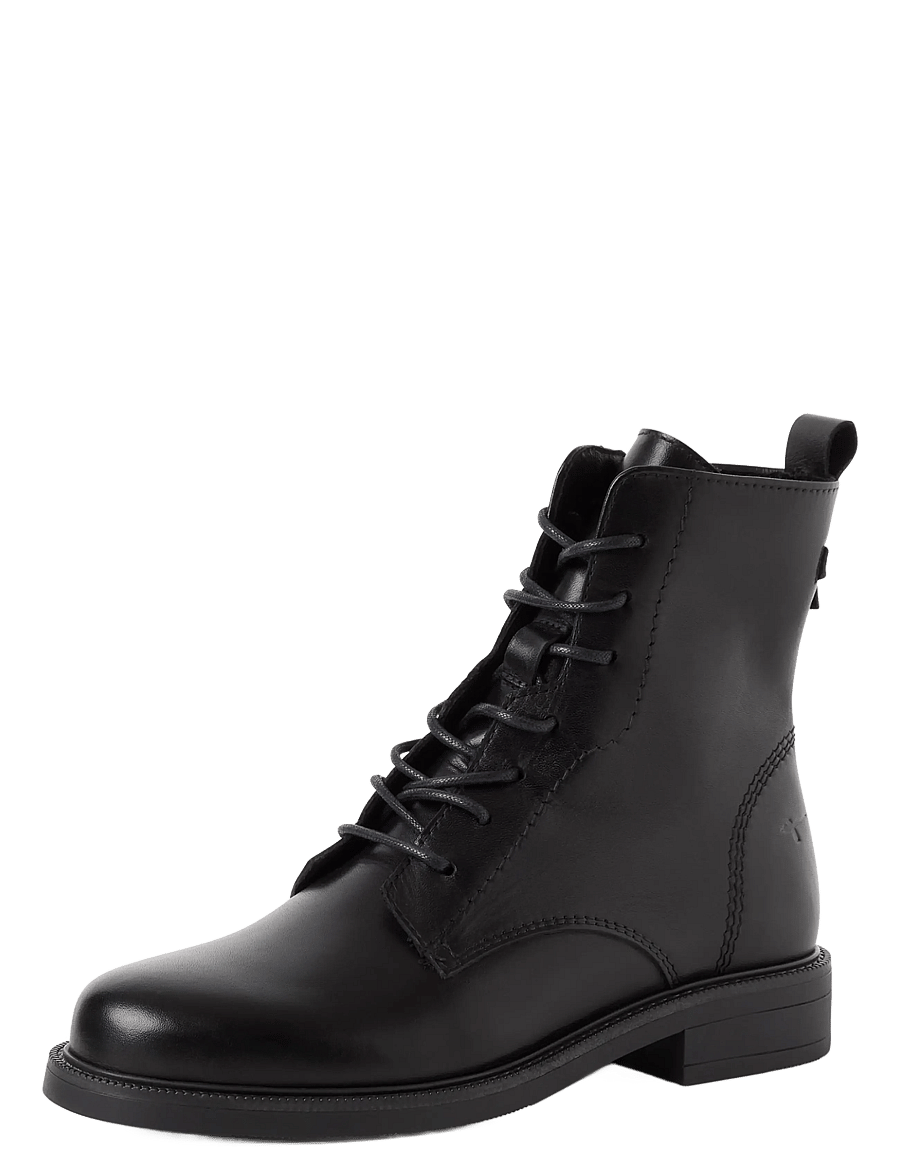 Tamaris - Women Boots - kängor - black leather - 0