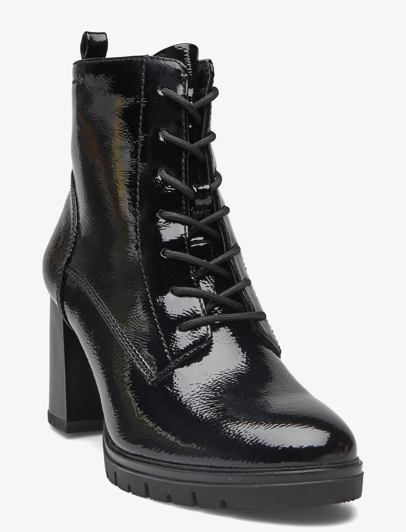 Tamaris - Women Boots - korolliset nilkkurit - black patent - 0