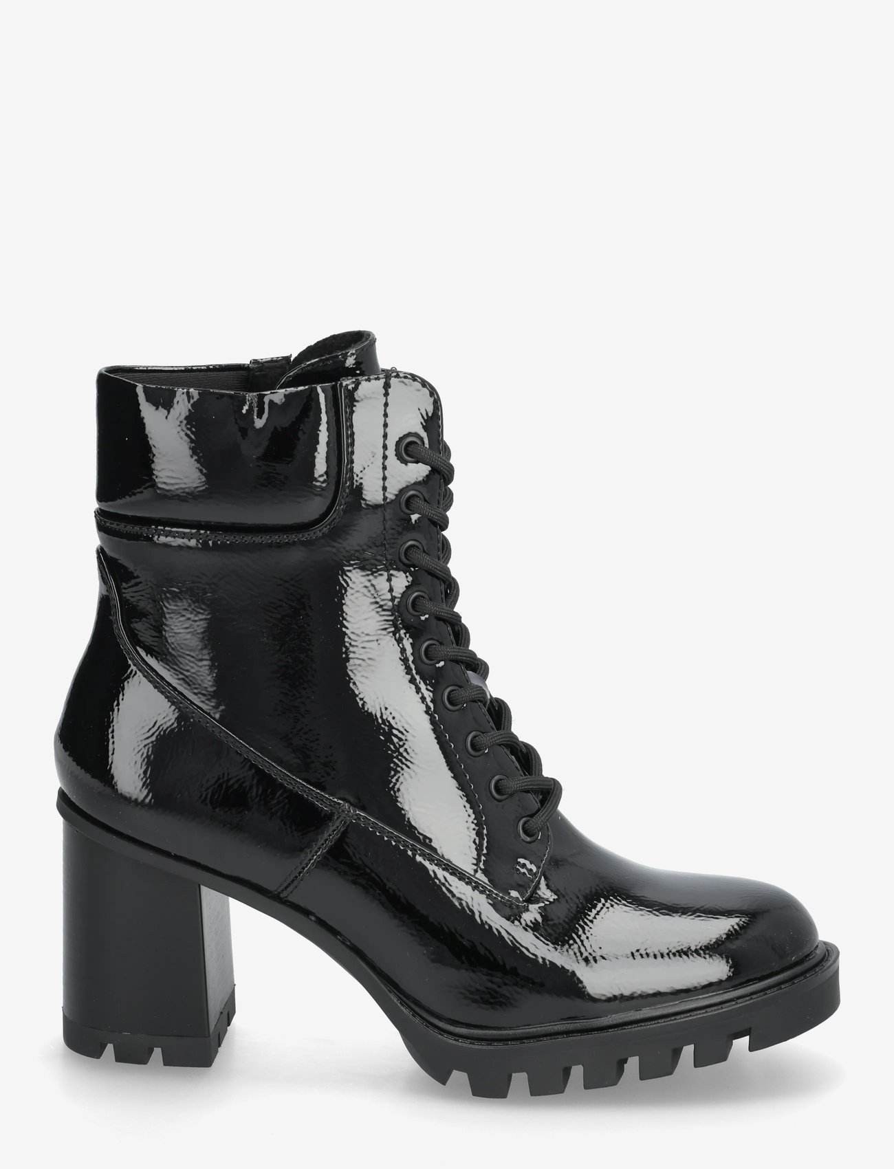Tamaris - Women Boots - stövletter - black patent - 1