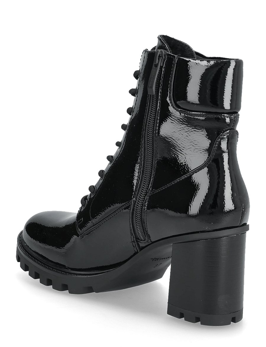 Tamaris - Women Boots - heeled ankle boots - black patent - 2