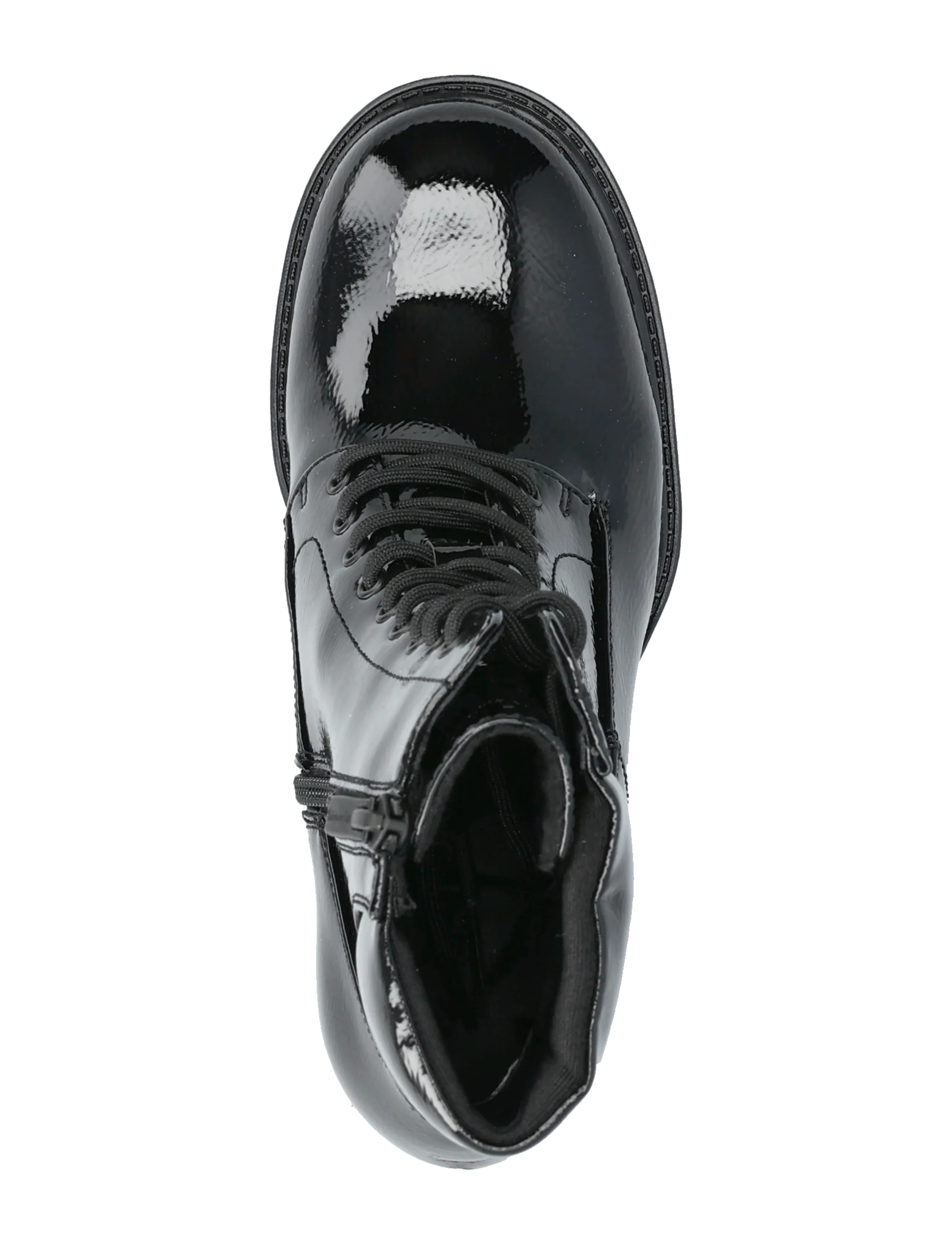 Tamaris - Women Boots - høj hæl - black patent - 3