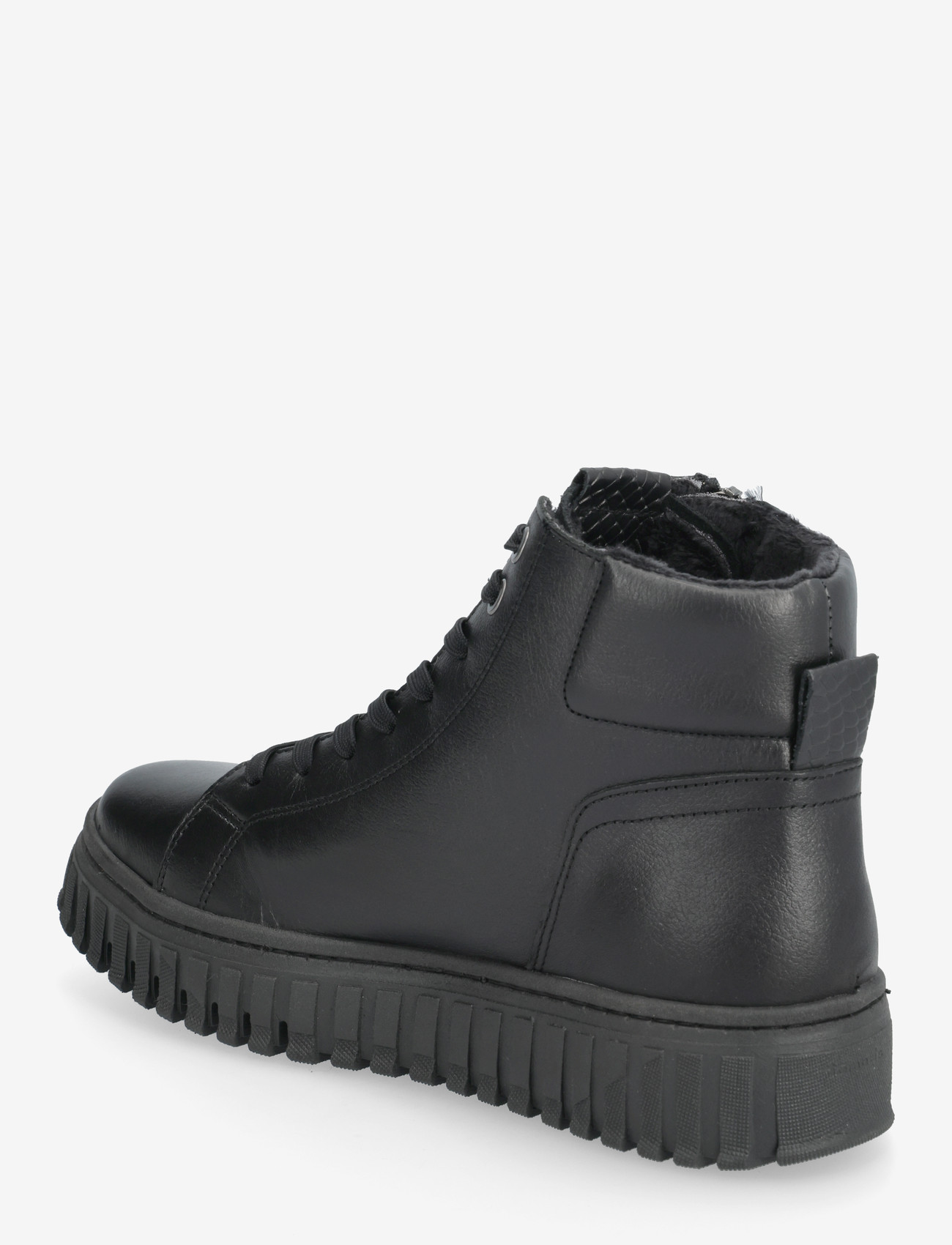 Tamaris - Women Boots - høje sneakers - black leather - 2