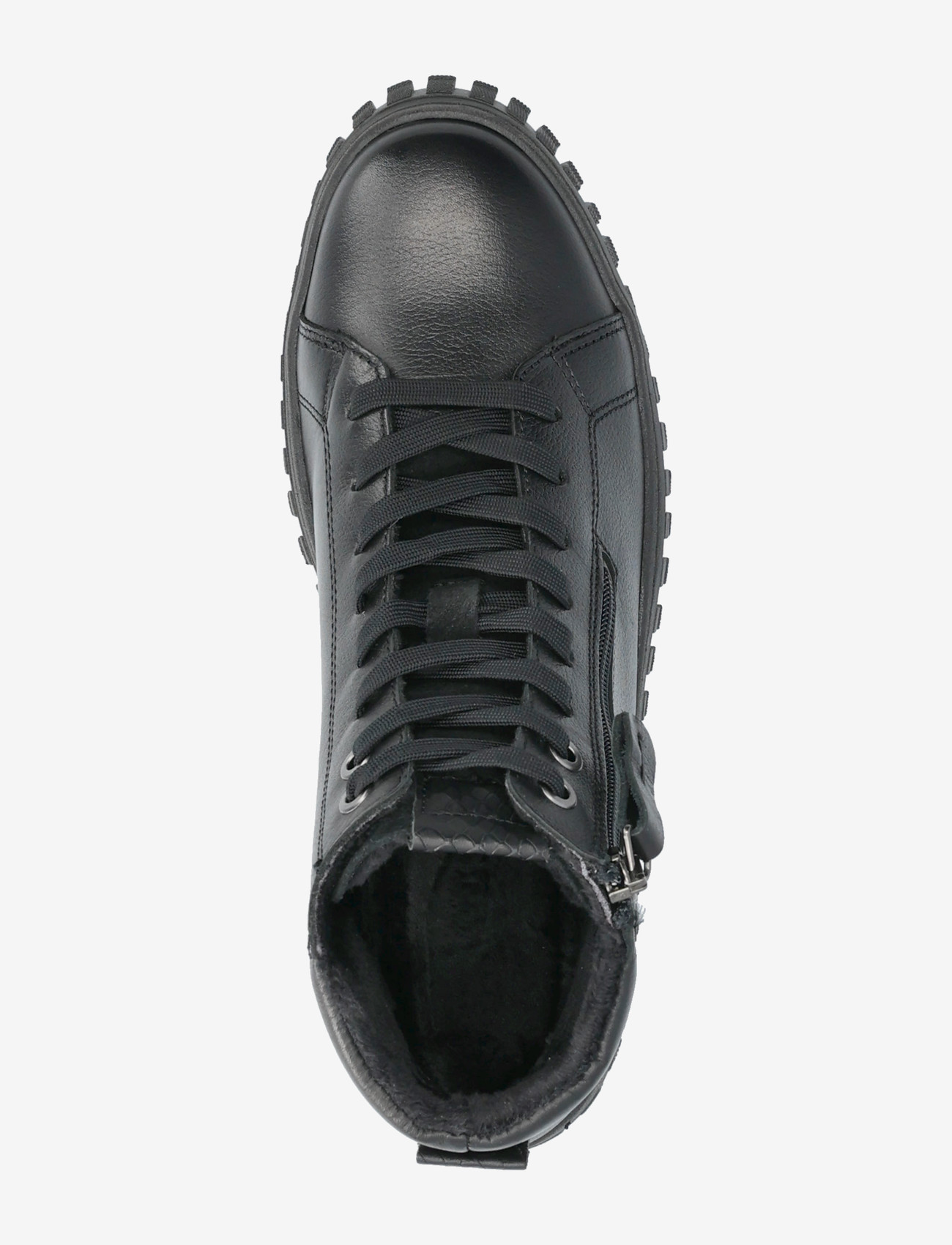 Tamaris - Women Boots - høje sneakers - black leather - 3