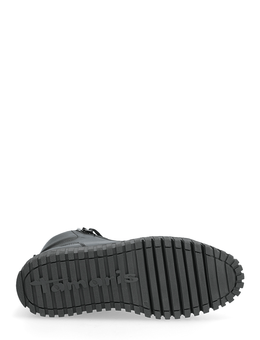 Tamaris - Women Boots - paeltega saapad - black leather - 4