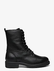 Tamaris - Women Boots - Šņorējami zābaki - black leather - 1