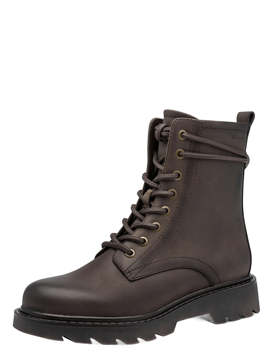 Tamaris - Women Boots - flade ankelstøvler - cigar - 0