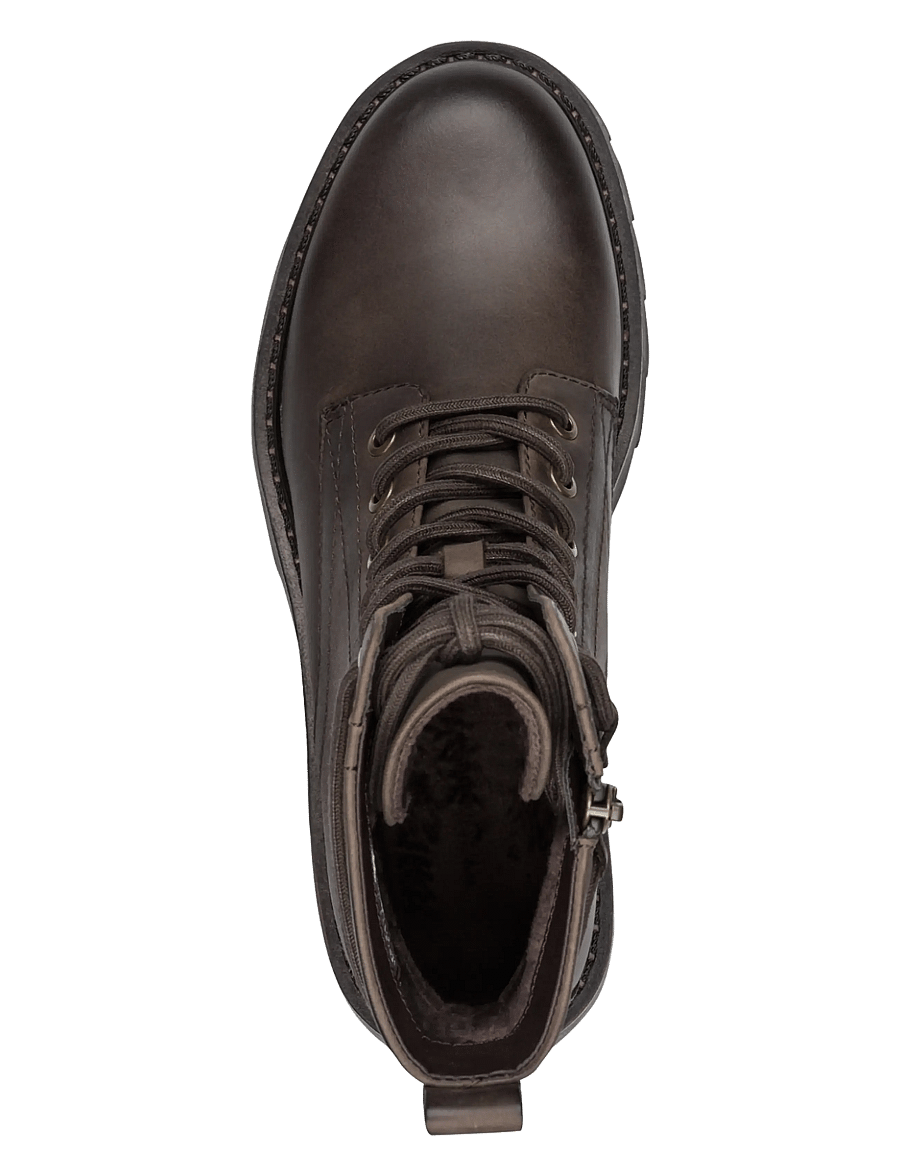 Tamaris - Women Boots - flade ankelstøvler - cigar - 4