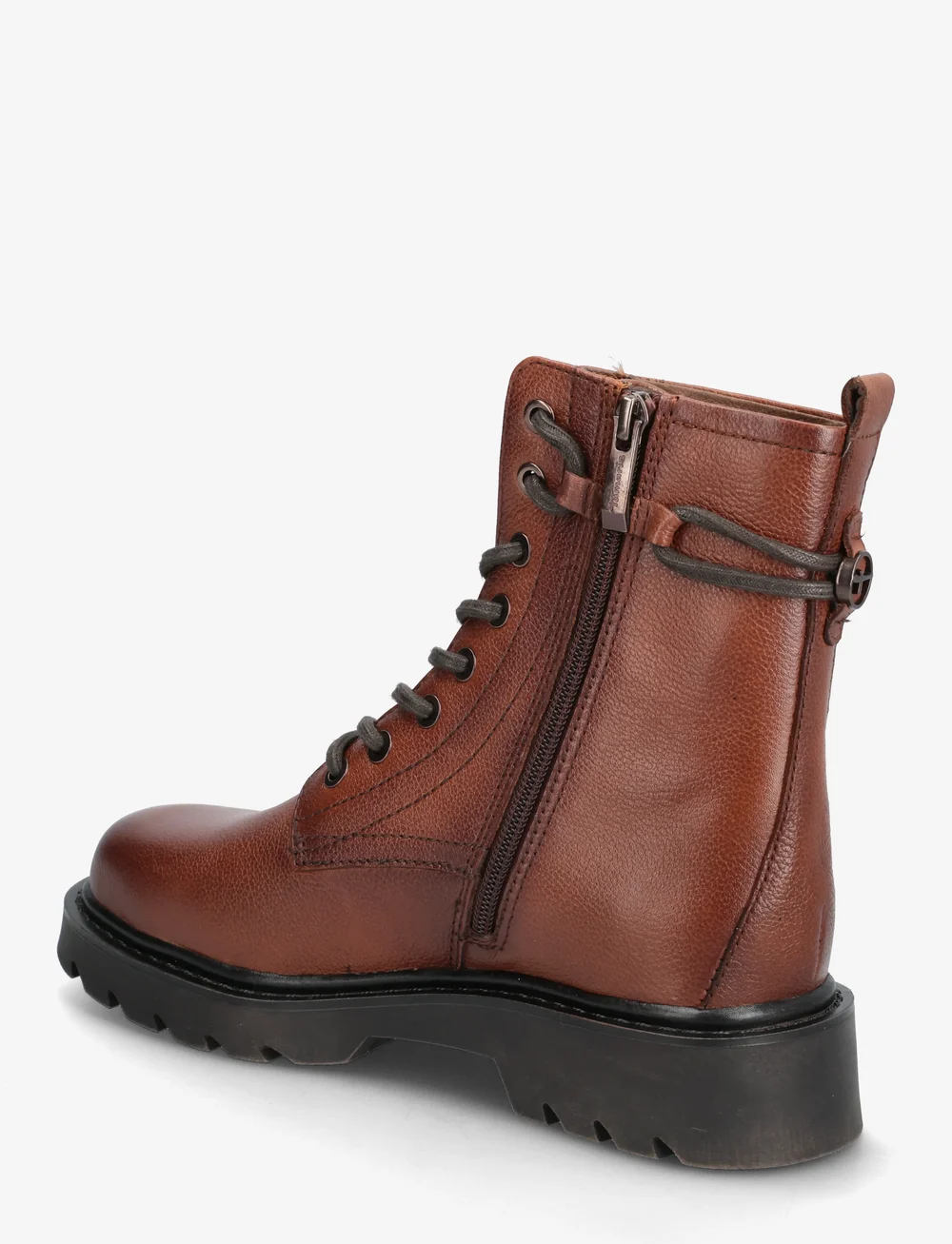 Tamaris - Women Boots - platta ankelboots - cognac - 2