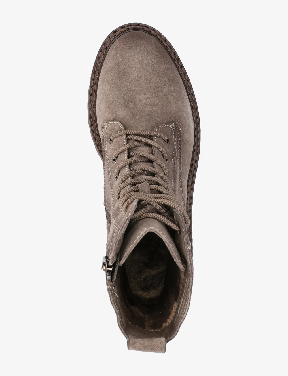 Tamaris - Women Boots - geschnürte stiefel - taupe - 3