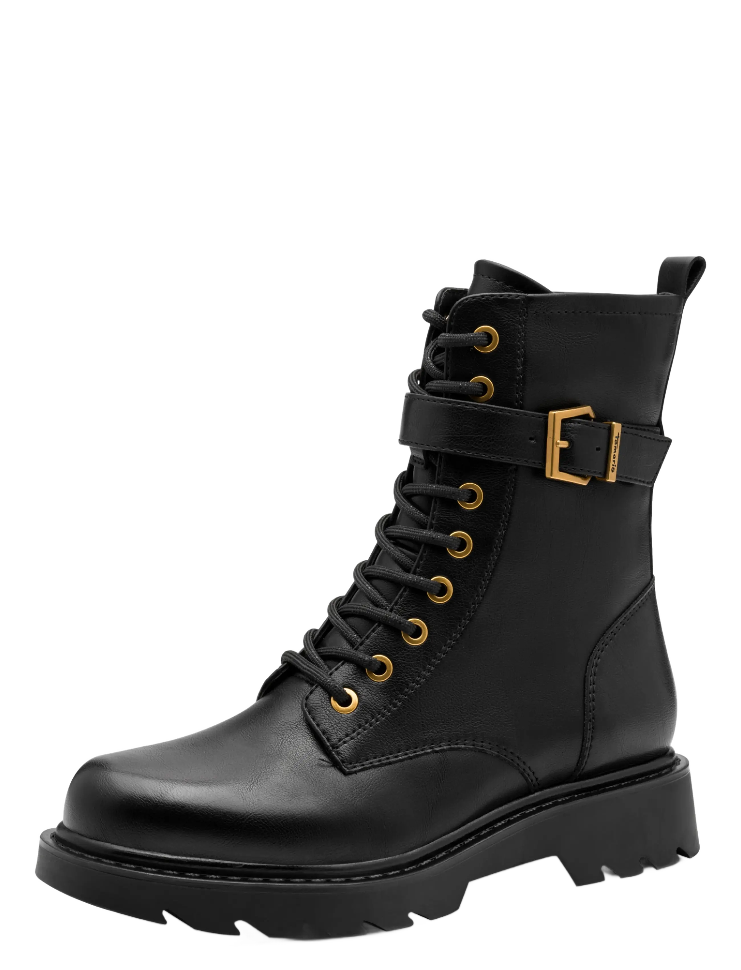 Tamaris Women Boots - Stígvél - BLACK / black