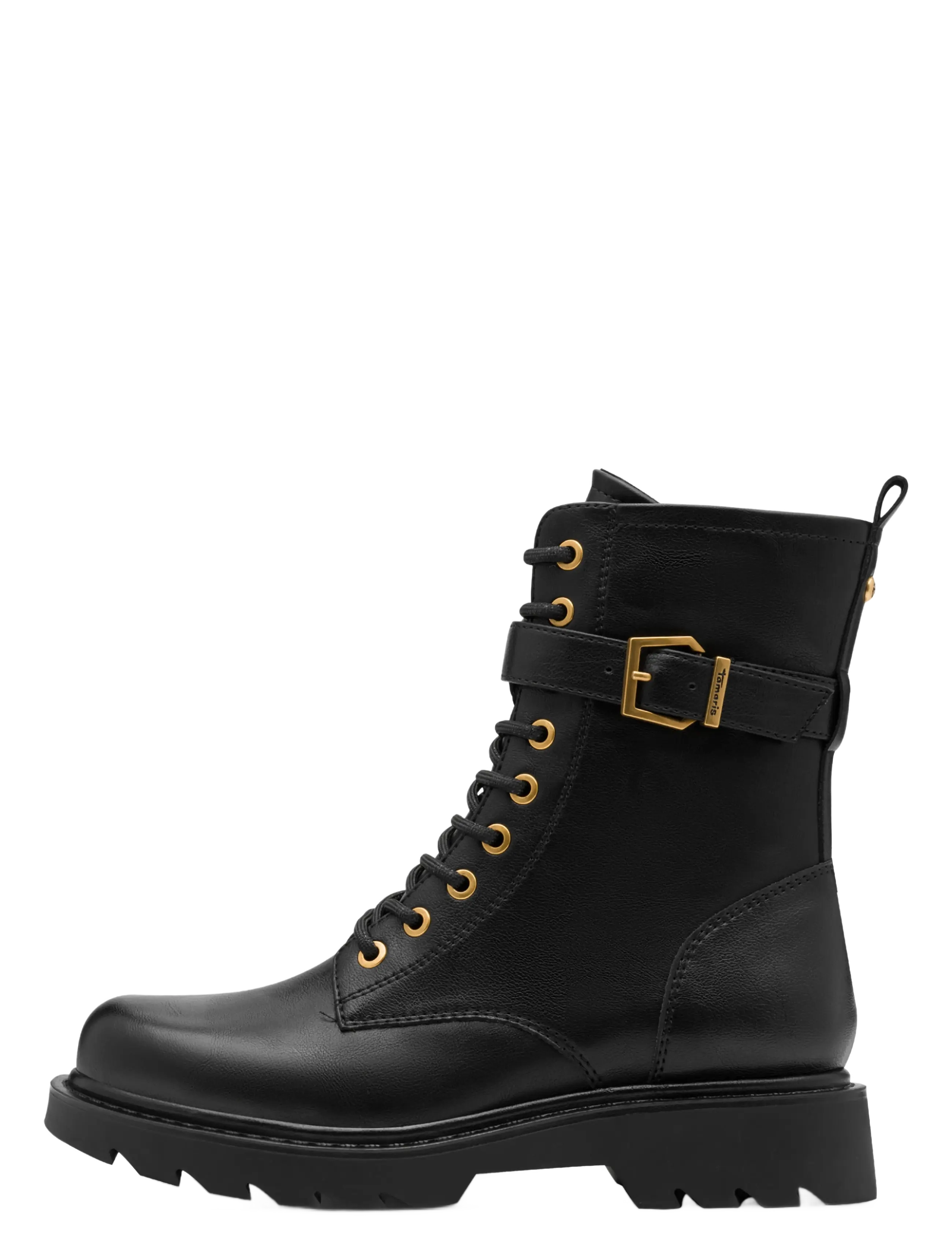 Tamaris - Women Boots - geschnürte stiefel - black - 1