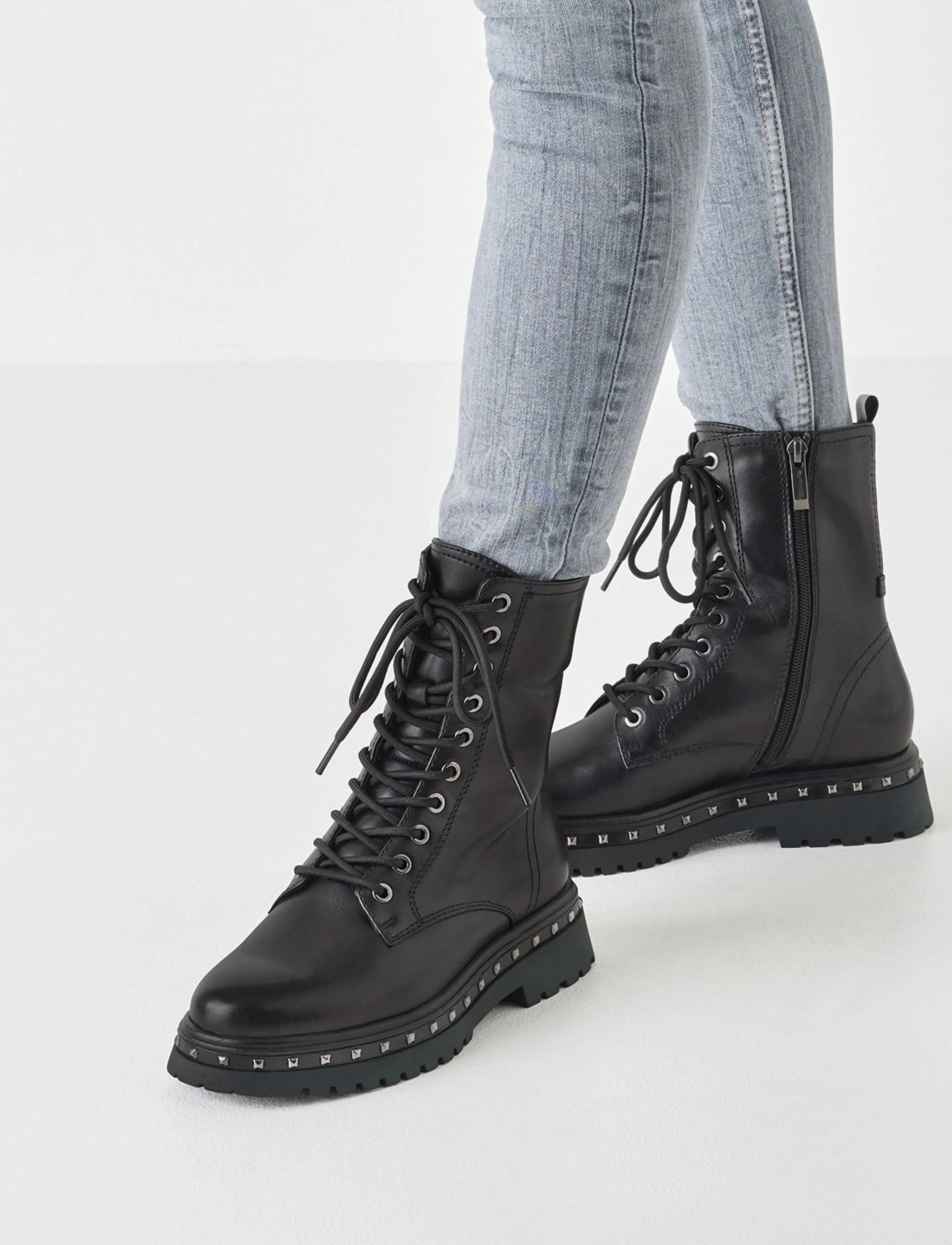 Tamaris - Women Boots - flache stiefeletten - black - 5