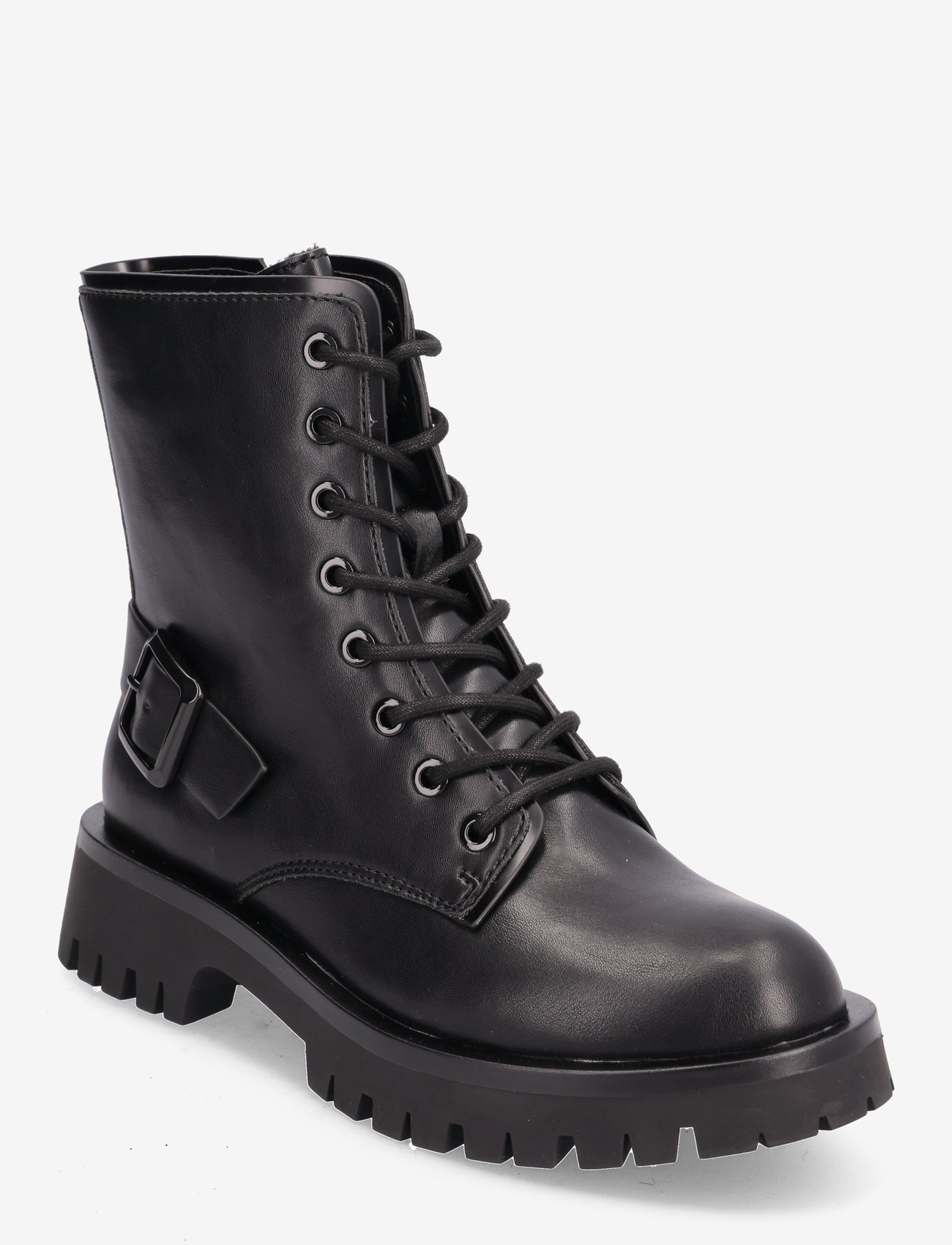 Tamaris - Women Boots - Šņorējami zābaki - black - 0