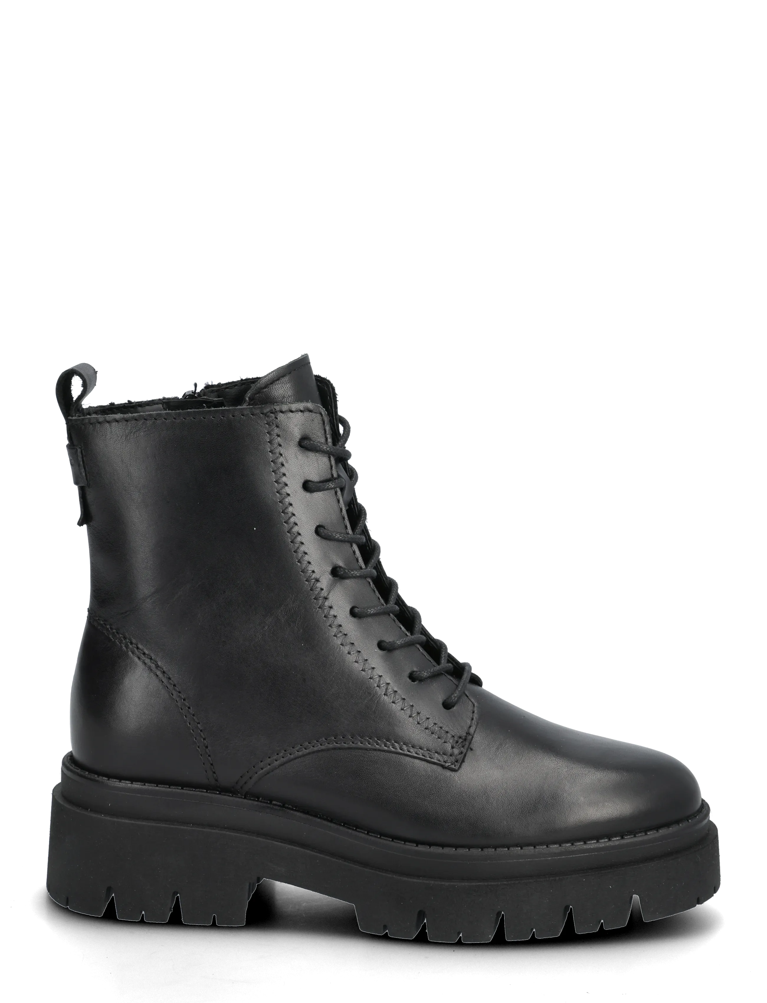Tamaris - Women Boots - nauhalliset nilkkurit - black - 1