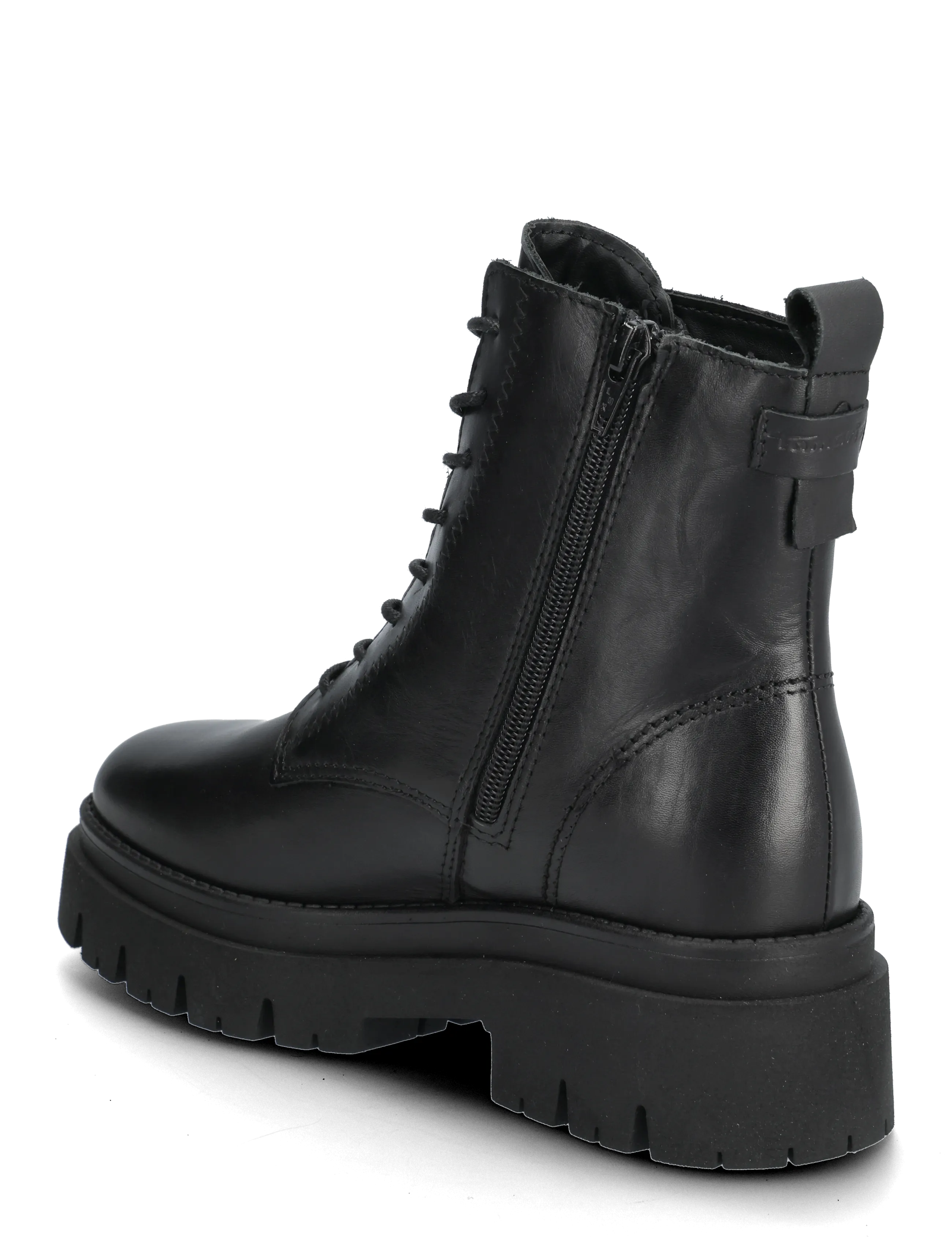Tamaris - Women Boots - nauhalliset nilkkurit - black - 2