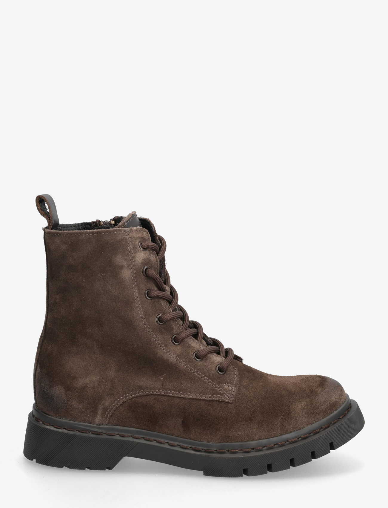 Tamaris - Women Boots - laced boots - mocca suede - 1