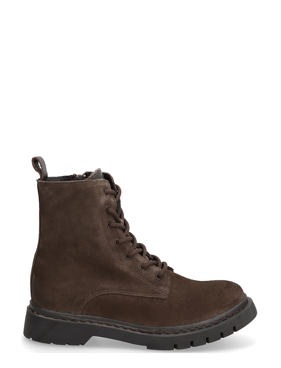 Tamaris - Women Boots - geschnürte stiefel - mocca suede - 1