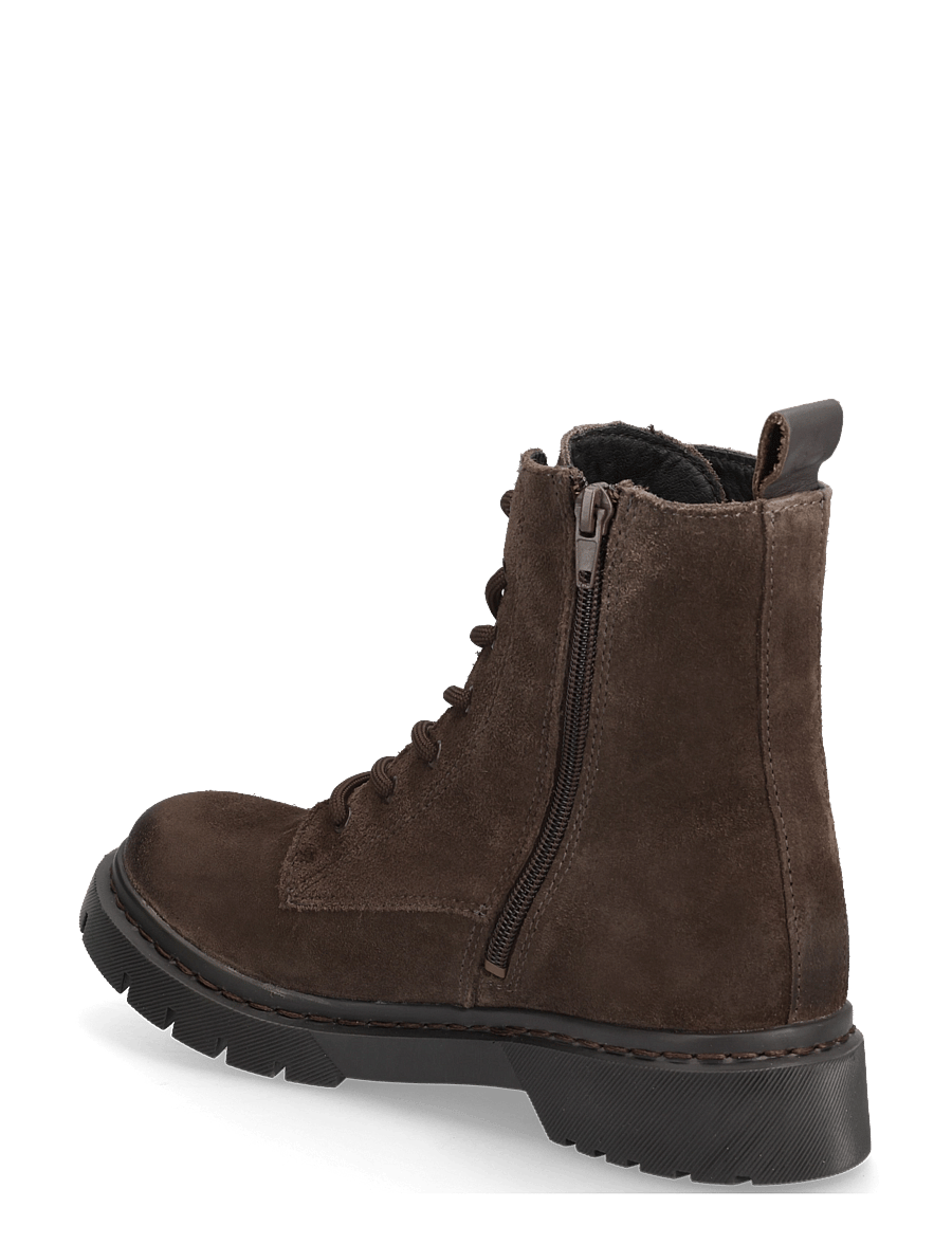 Tamaris - Women Boots - geschnürte stiefel - mocca suede - 2
