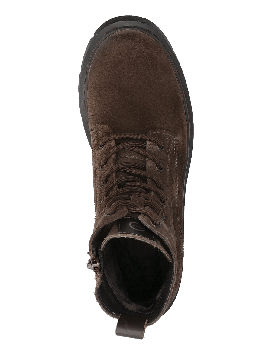 Tamaris - Women Boots - geschnürte stiefel - mocca suede - 3