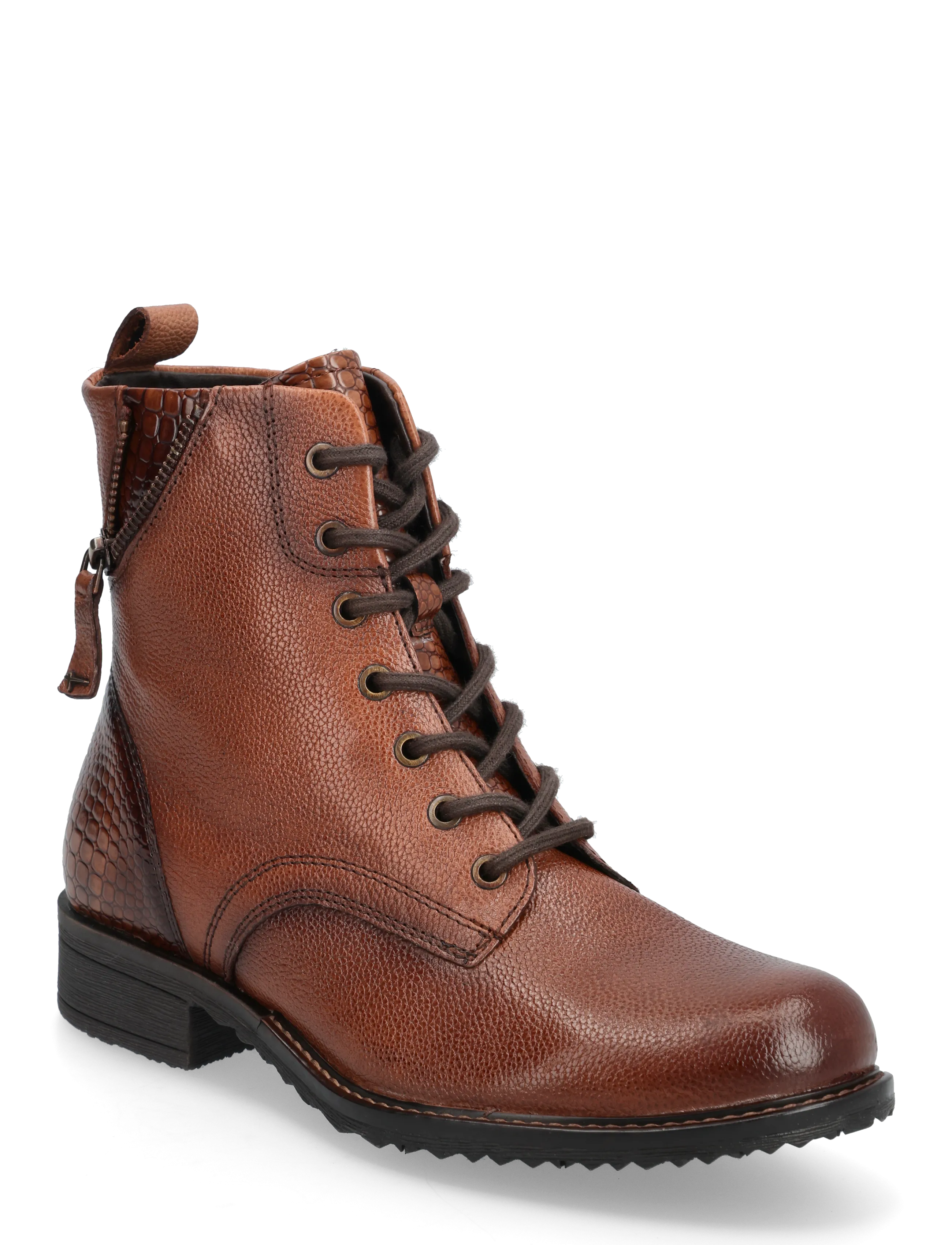 Tamaris Women Boots, 36, Ankle Braun - Boots Flat Heel, Frauen