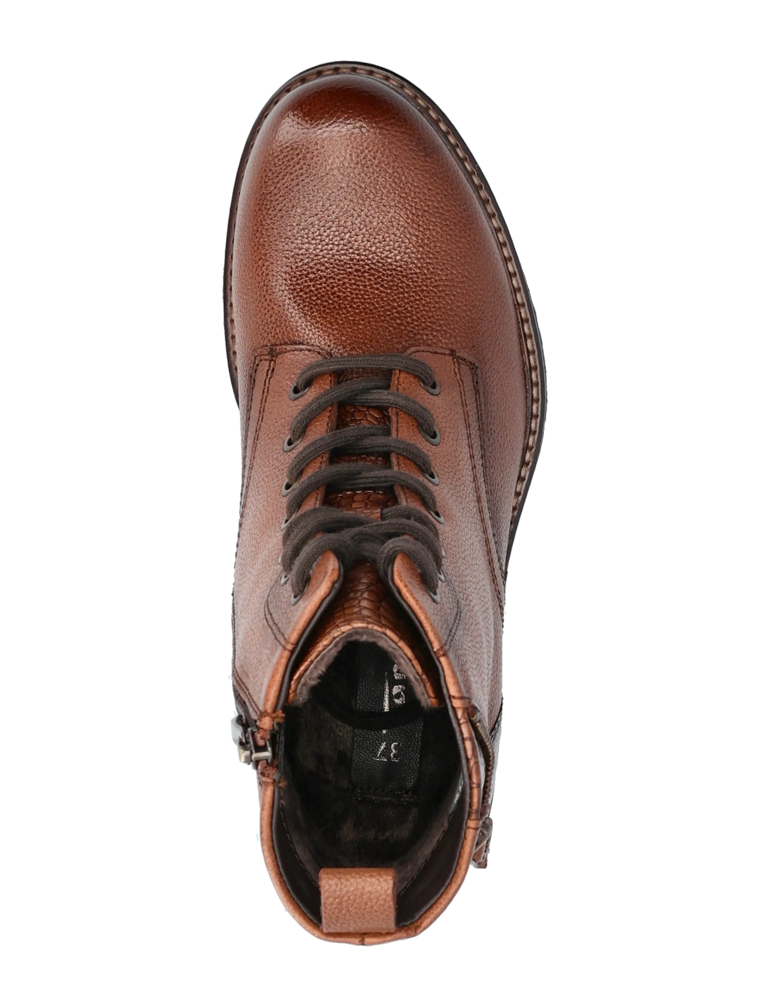 Tamaris - Women Boots - flade ankelstøvler - cognac - 3