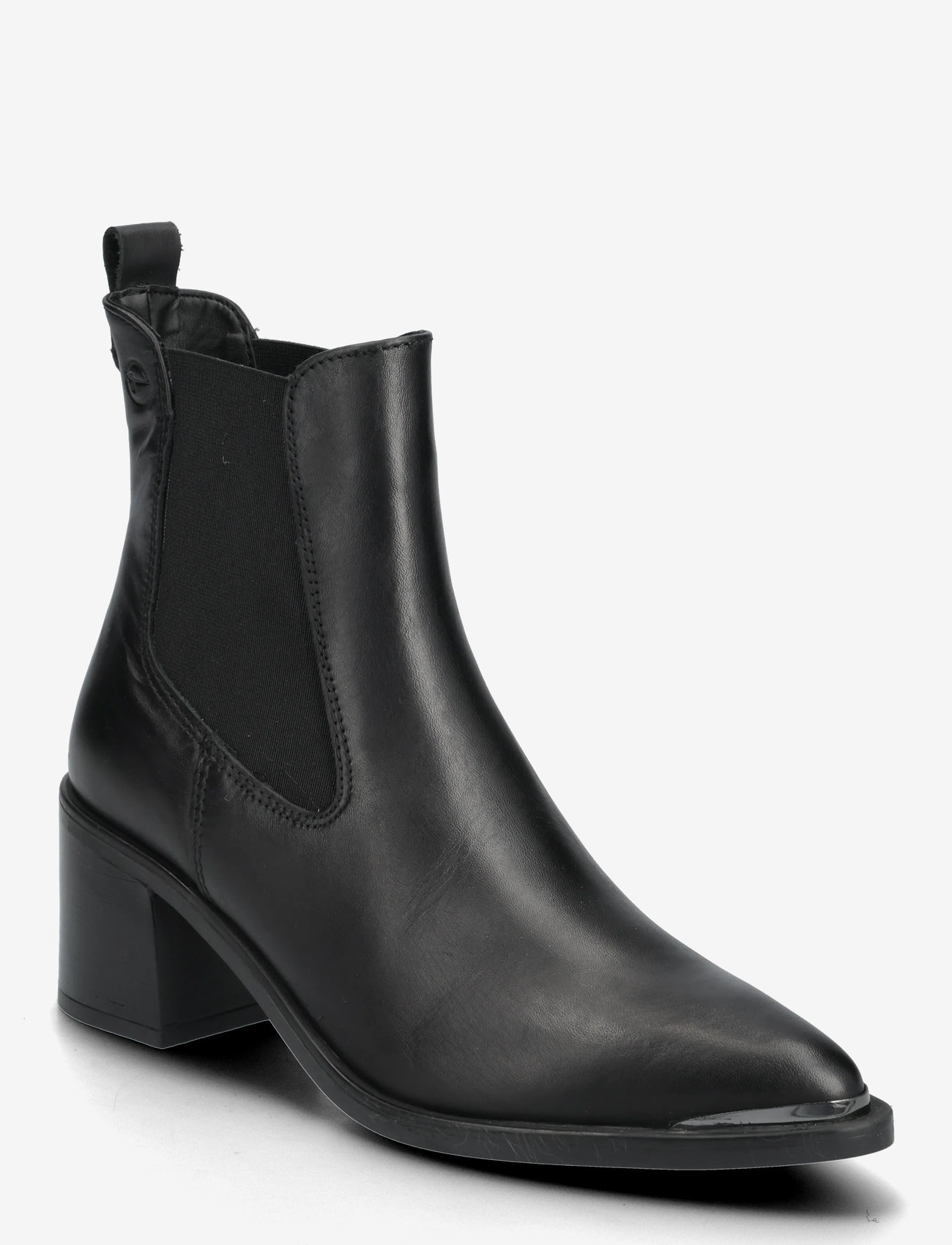 Tamaris - Women Boots - stövletter - black leather - 0