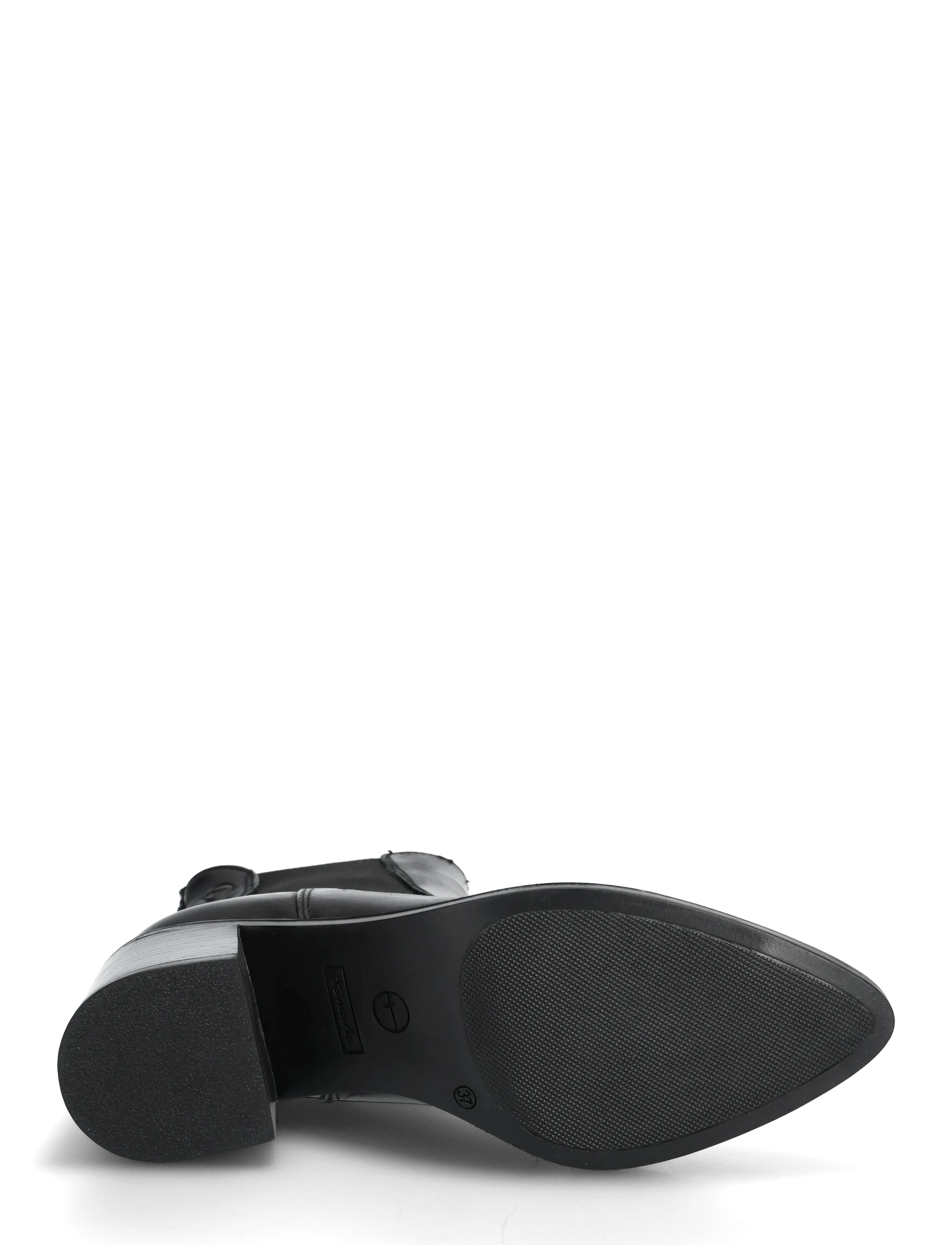 Tamaris - Women Boots - stövletter - black leather - 4