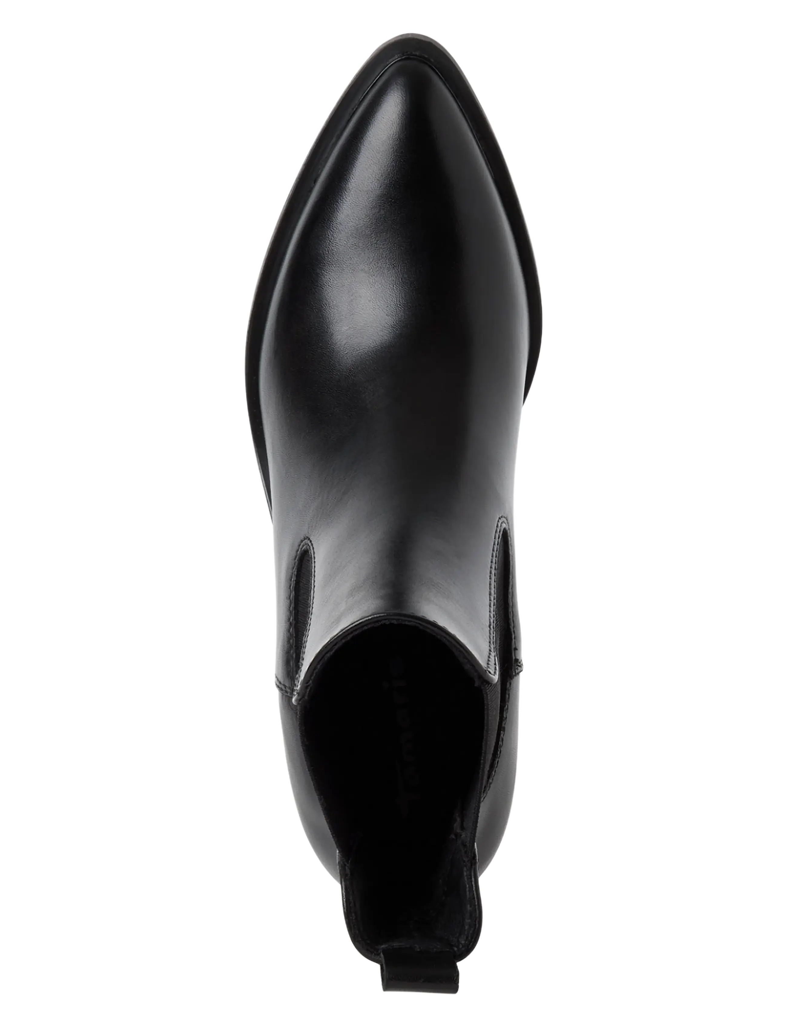 Tamaris - Women Boots - stövletter - black leather - 5