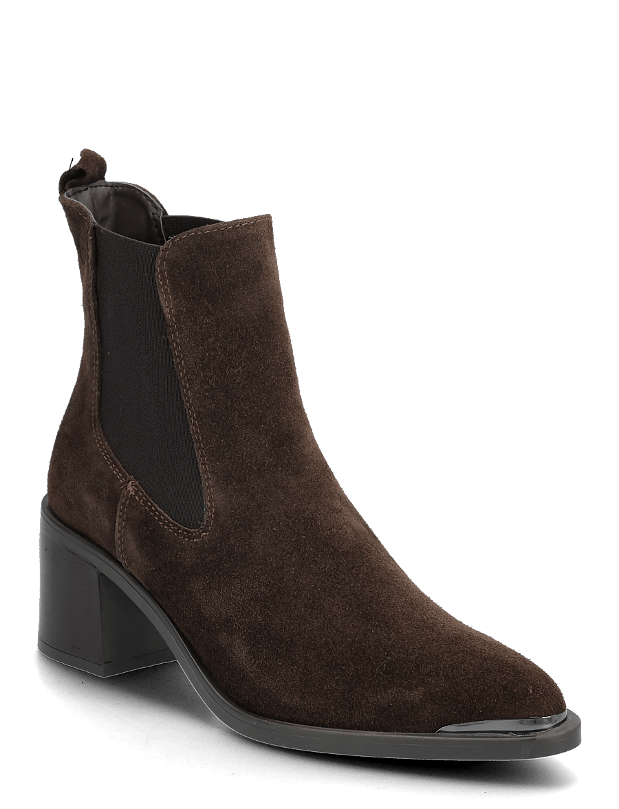 Tamaris - Women Boots - ankelboots med hæl - mocca - 0