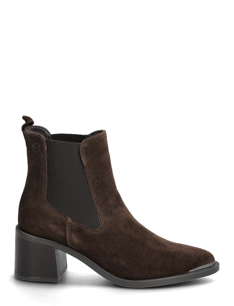 Tamaris - Women Boots - ankelboots med hæl - mocca - 1
