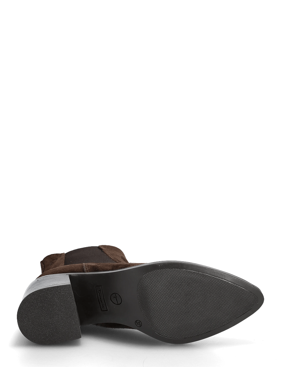 Tamaris - Women Boots - ankelboots med hæl - mocca - 4