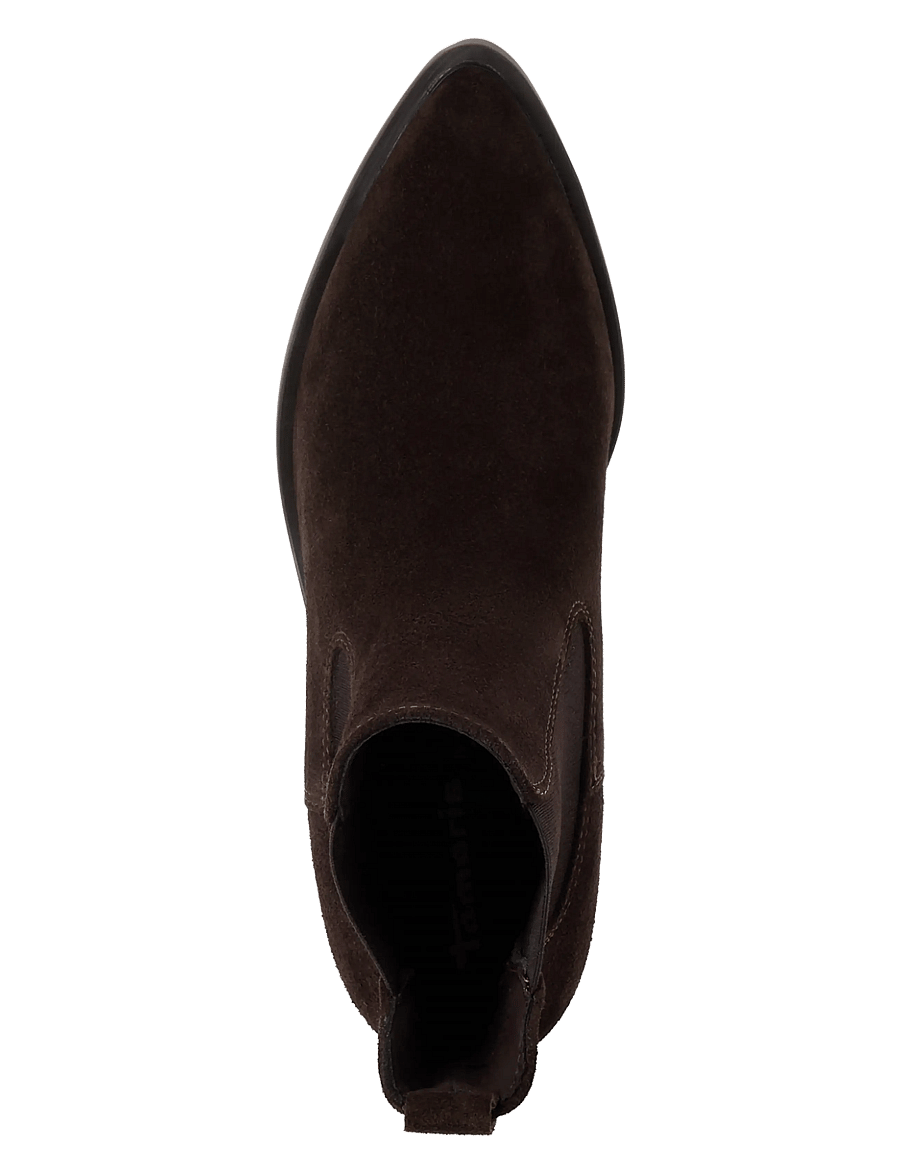 Tamaris - Women Boots - ankelboots med hæl - mocca - 5
