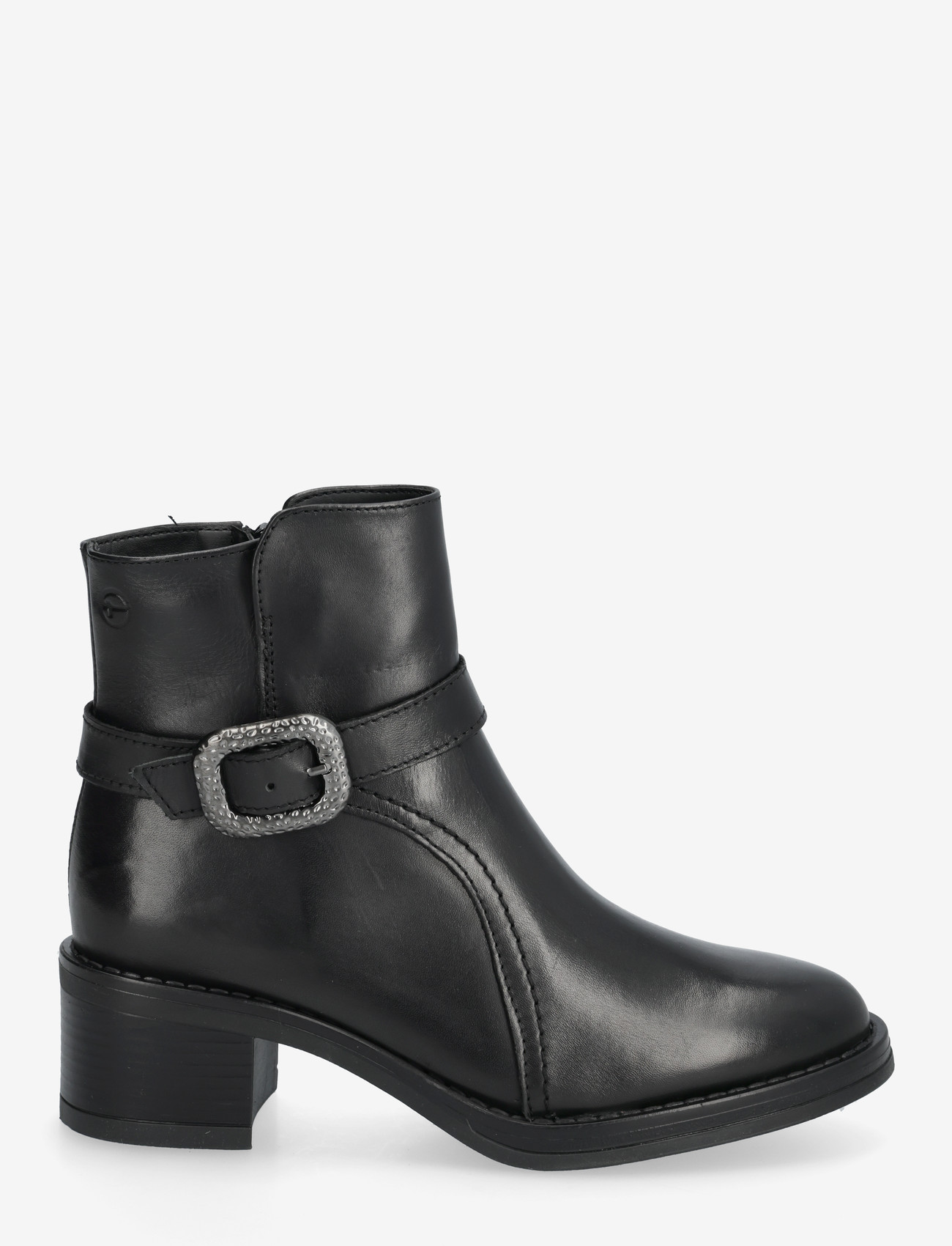 Tamaris - Women Boots - stiefeletten mit absatz - black leather - 1
