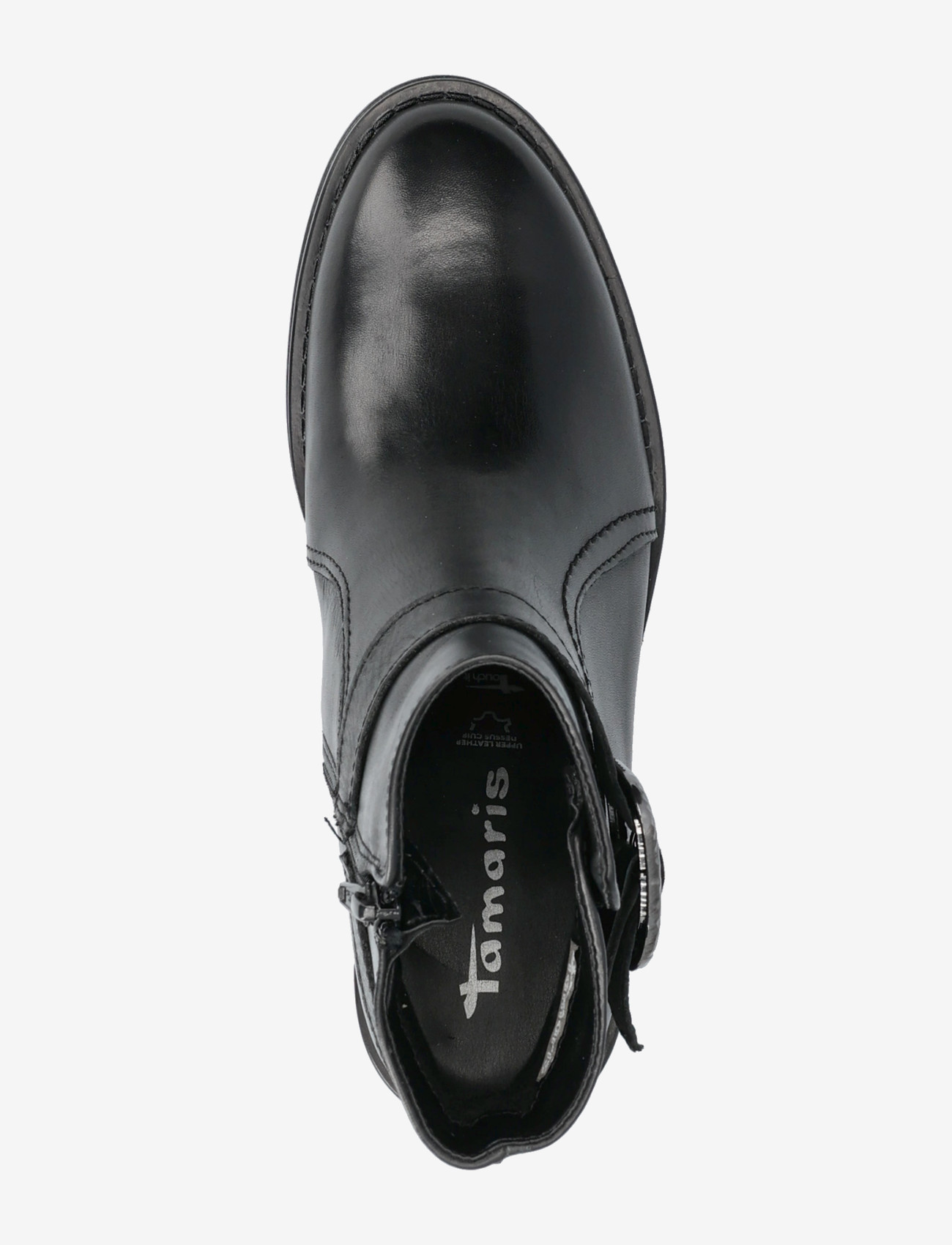 Tamaris - Women Boots - stiefeletten mit absatz - black leather - 3