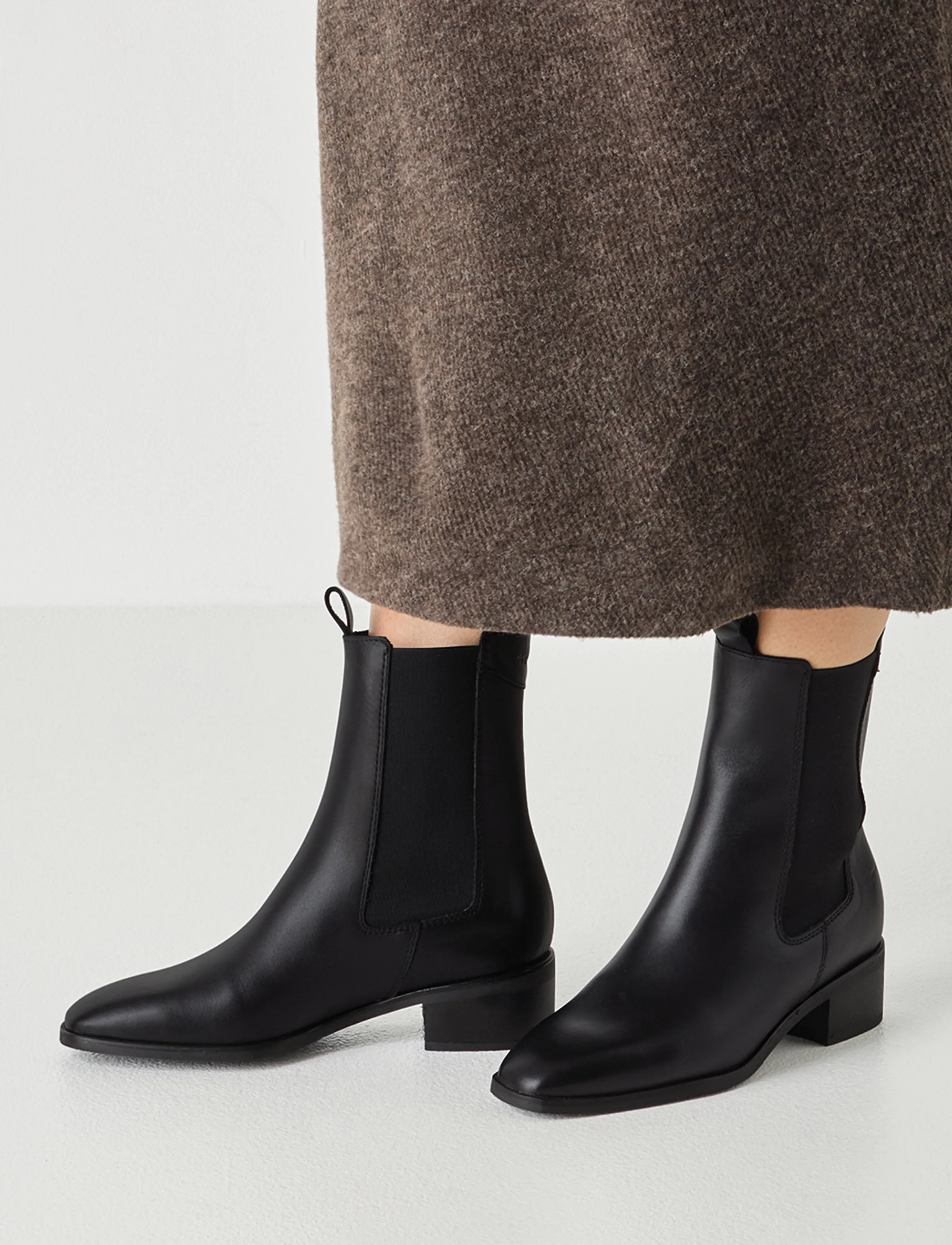 Tamaris - Women Boots - støvletter - black leather - 5