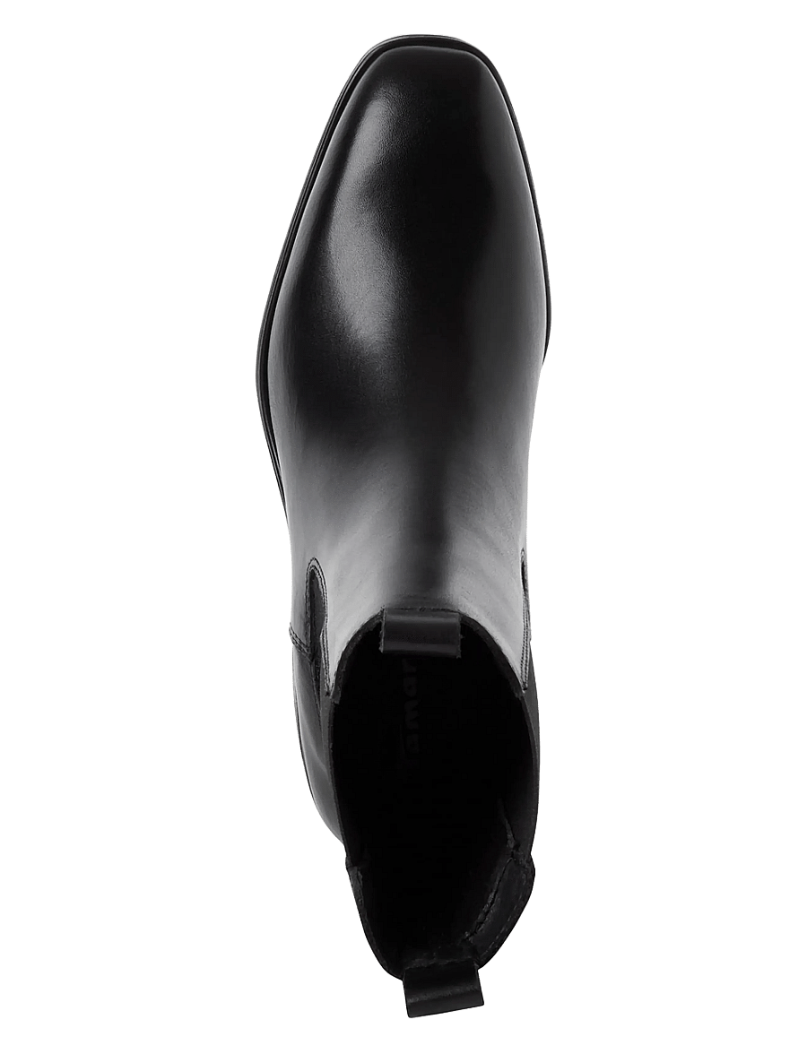 Tamaris - Women Boots - stövletter - black leather - 4