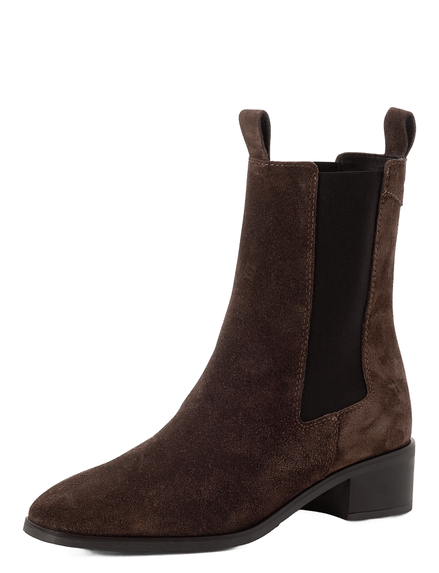 Tamaris - Women Boots - støvletter - mocca suede - 0
