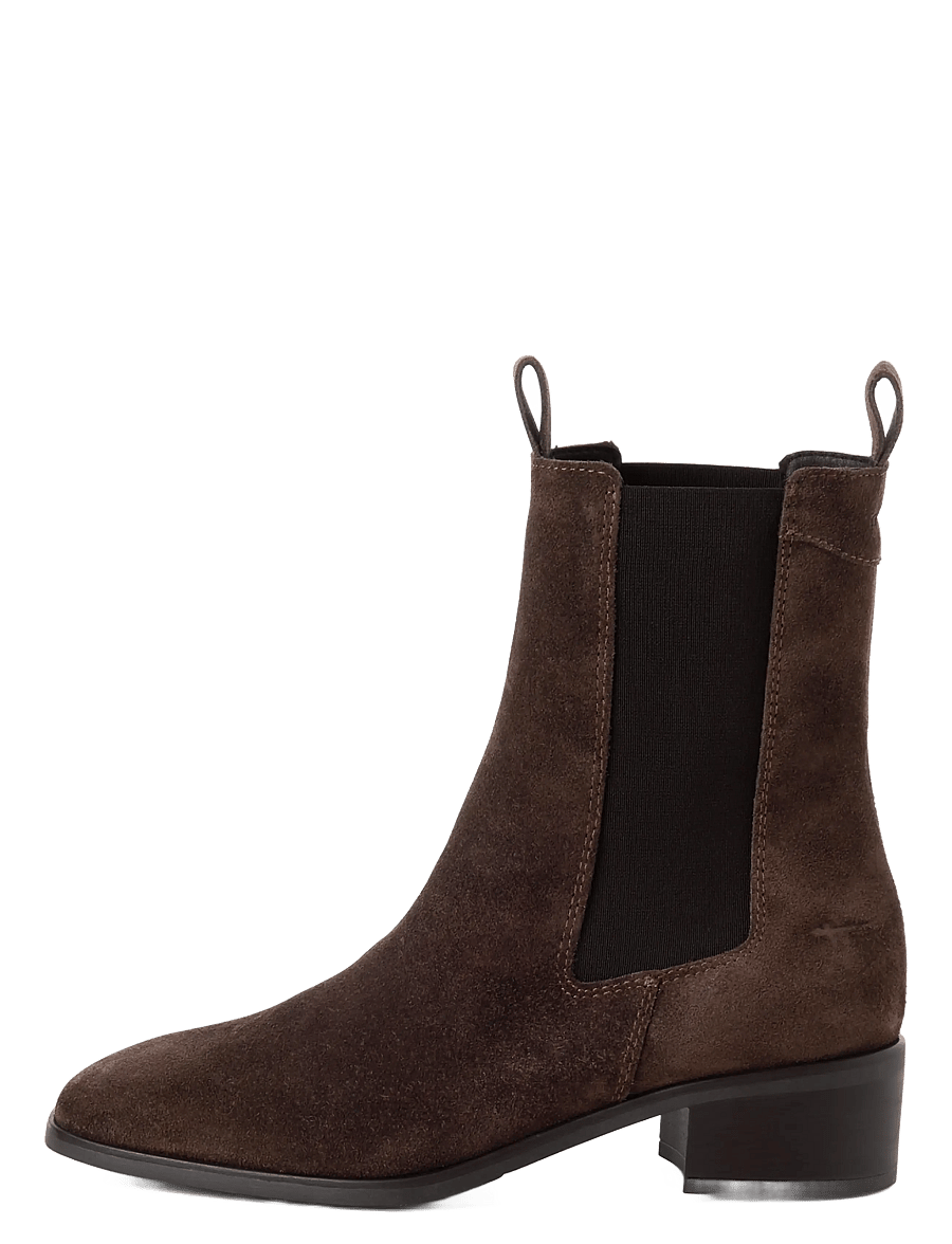 Tamaris - Women Boots - støvletter - mocca suede - 1