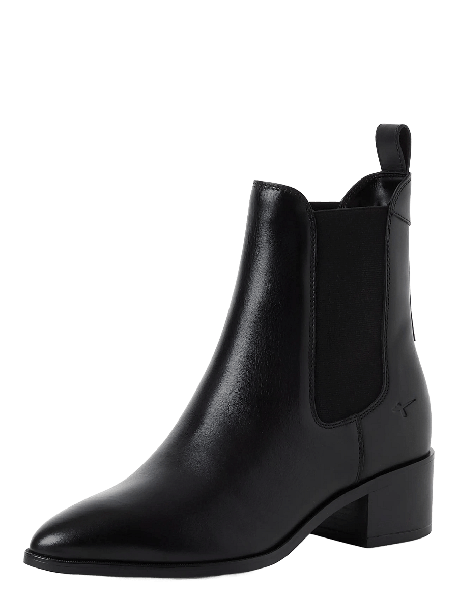 Tamaris - Women Boots - kontsaga poolsaapad - black - 0