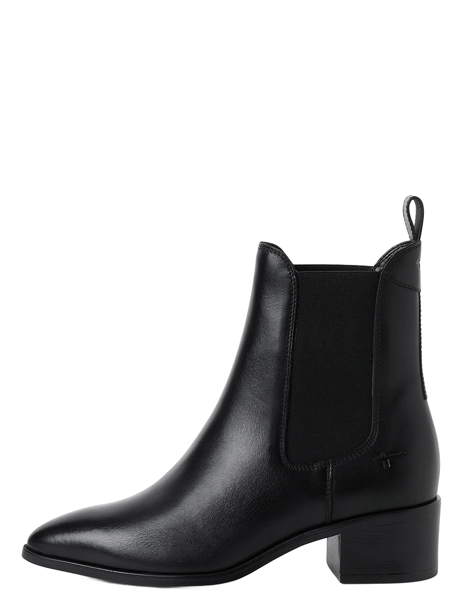 Tamaris - Women Boots - kontsaga poolsaapad - black - 1