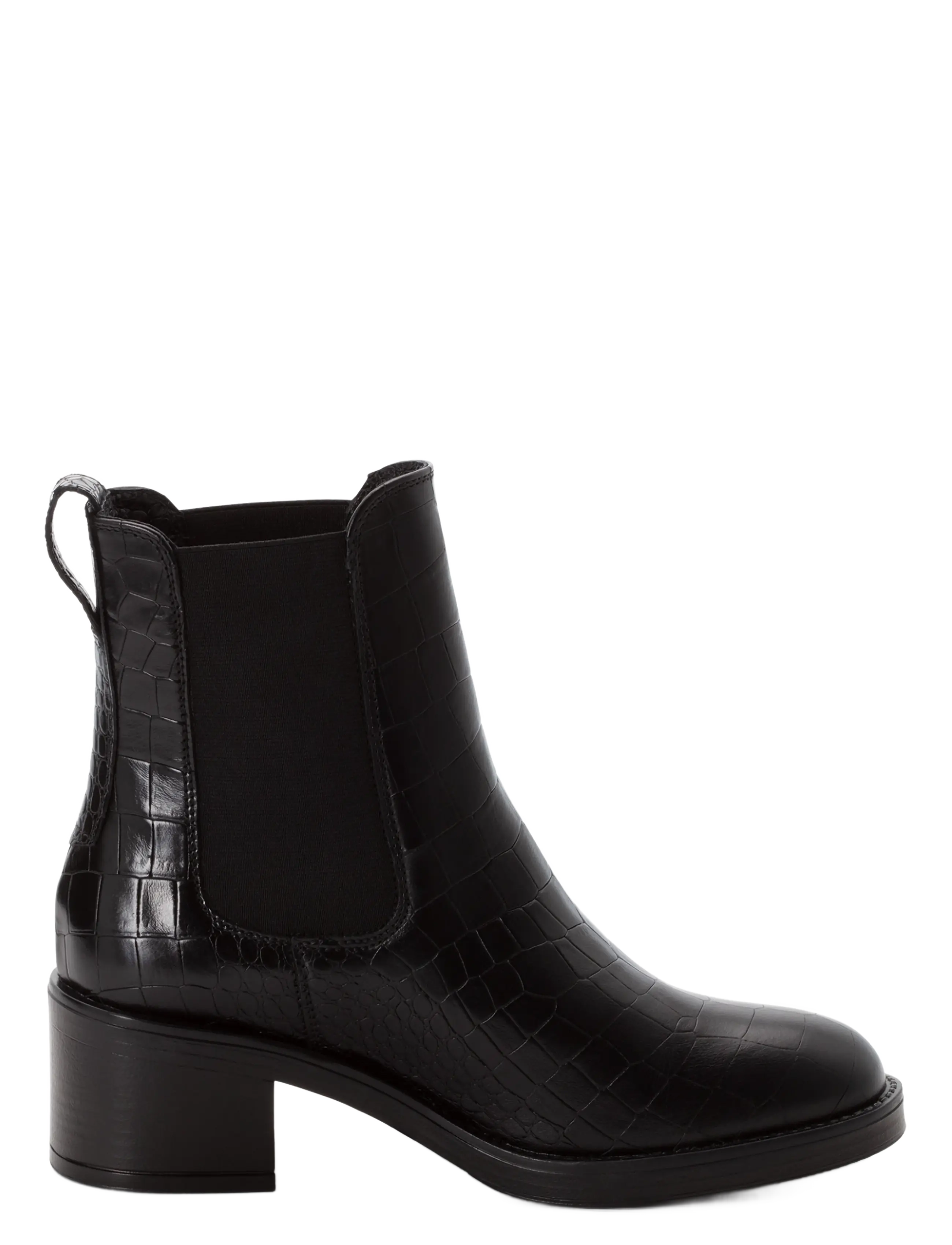 Tamaris - Women Boots - stiefeletten mit absatz - black croco - 2