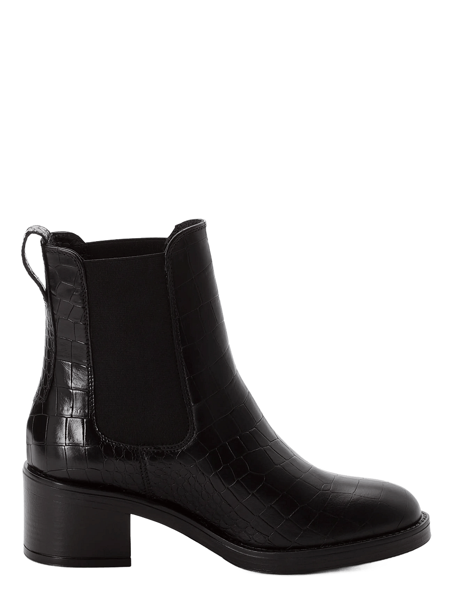 Tamaris - Women Boots - stiefeletten mit absatz - black croco - 2