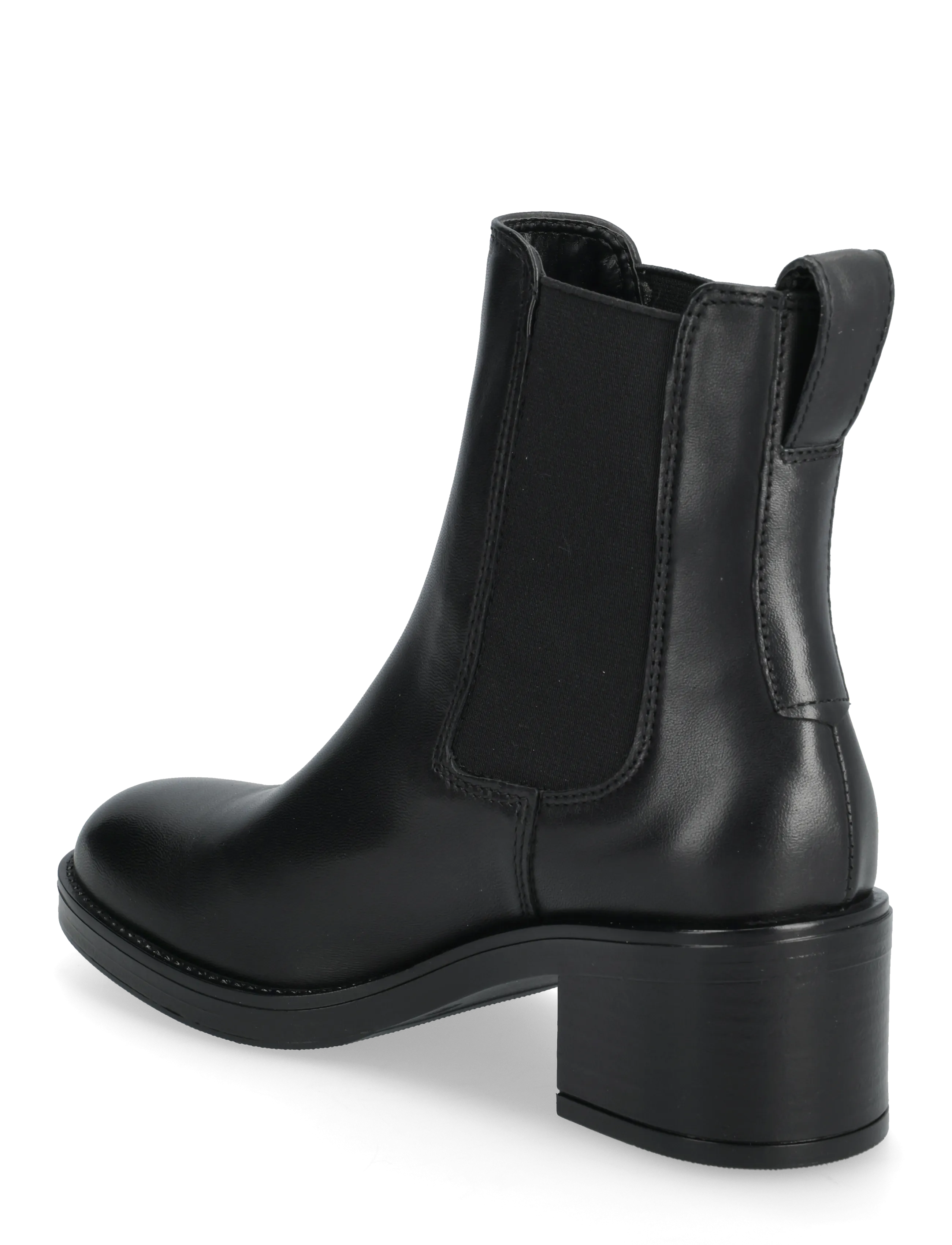 Tamaris - Women Boots - enkellaarsjes met hak - black leather - 2