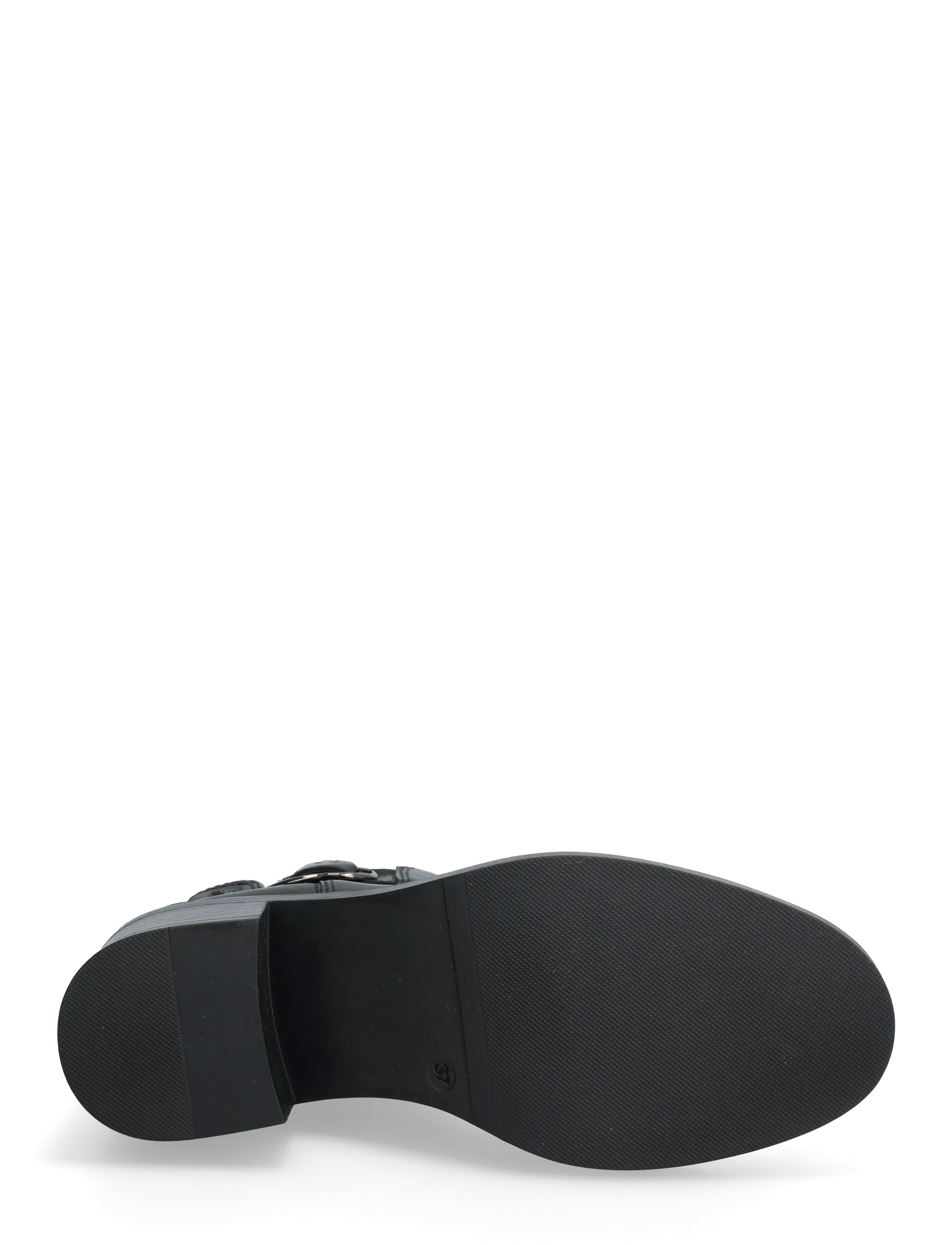 Tamaris - Women Boots - enkellaarsjes met hak - black leather - 4