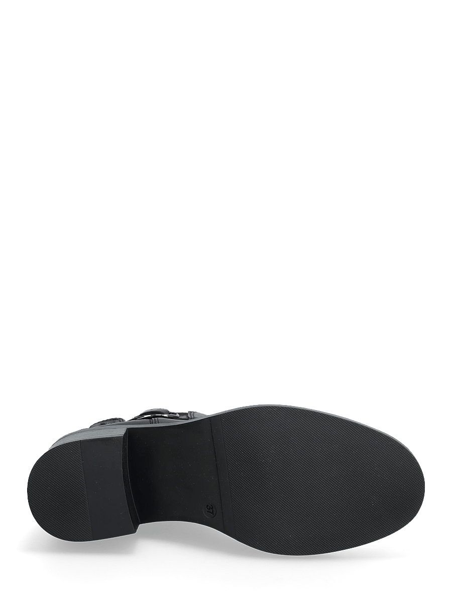 Tamaris - Women Boots - botki na obcasie - black leather - 4
