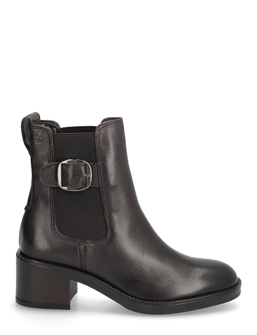 Tamaris - Women Boots - kontsaga poolsaapad - mocca structure - 1