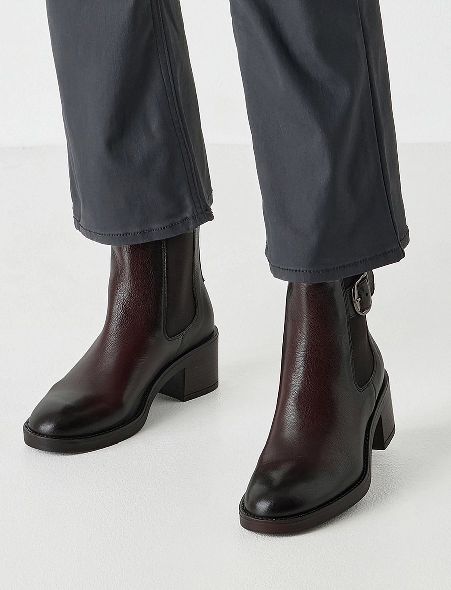 Tamaris - Women Boots - kontsaga poolsaapad - mocca structure - 5