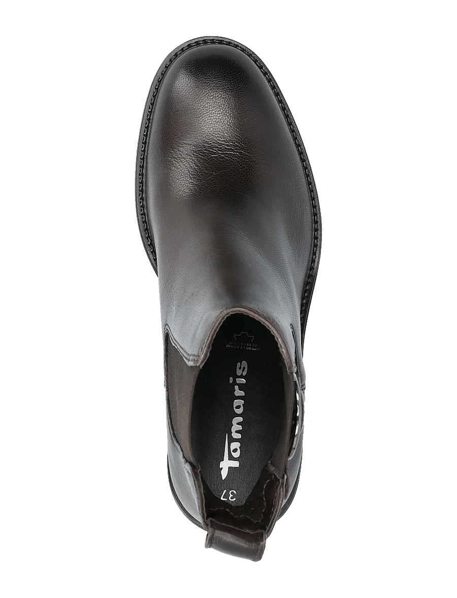 Tamaris - Women Boots - kontsaga poolsaapad - mocca structure - 3