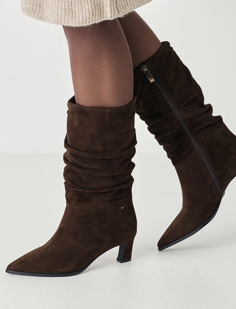 Tamaris - Women Boots - kniehohe stiefel - mocca - 5