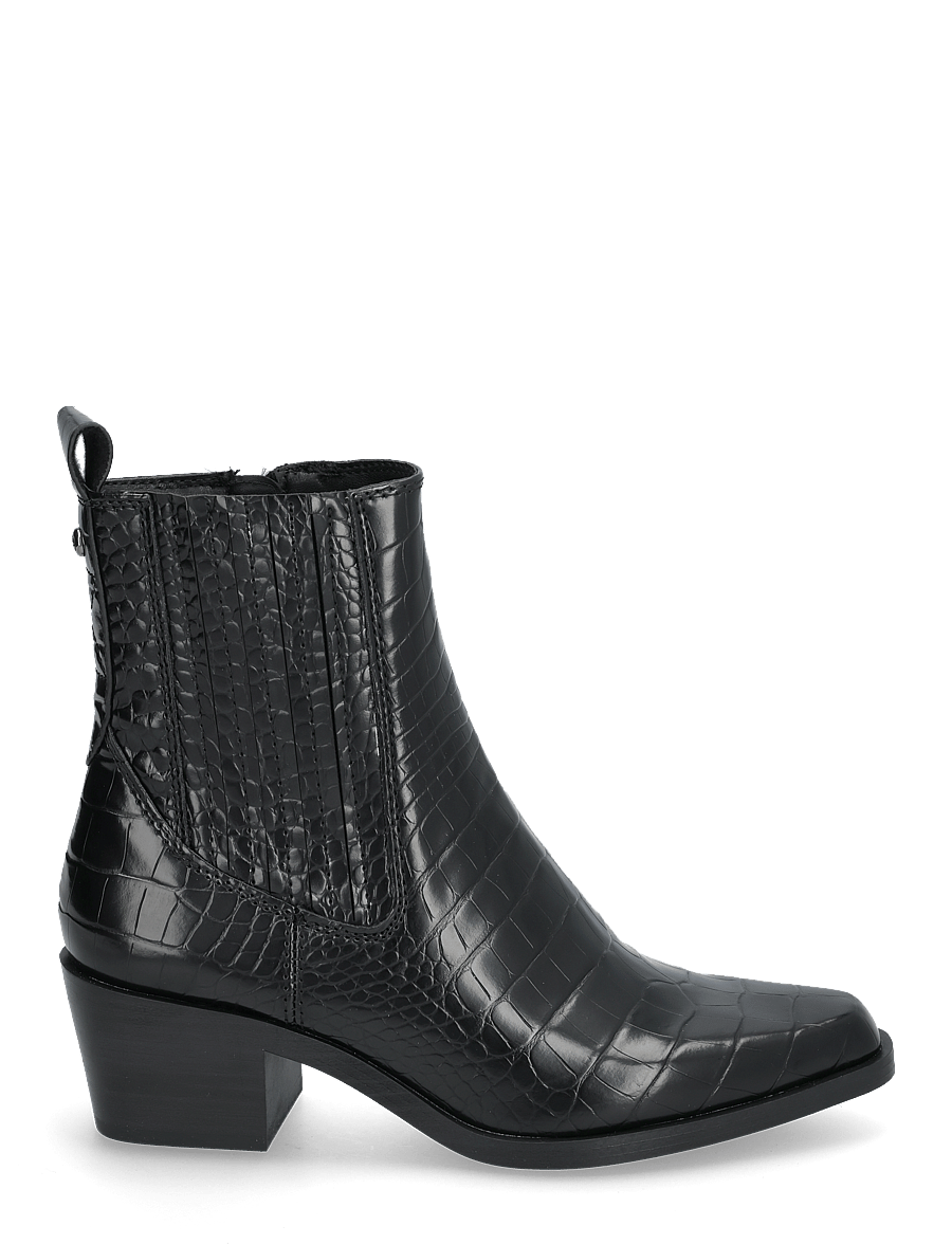 Tamaris - Women Boots - black croco - 1